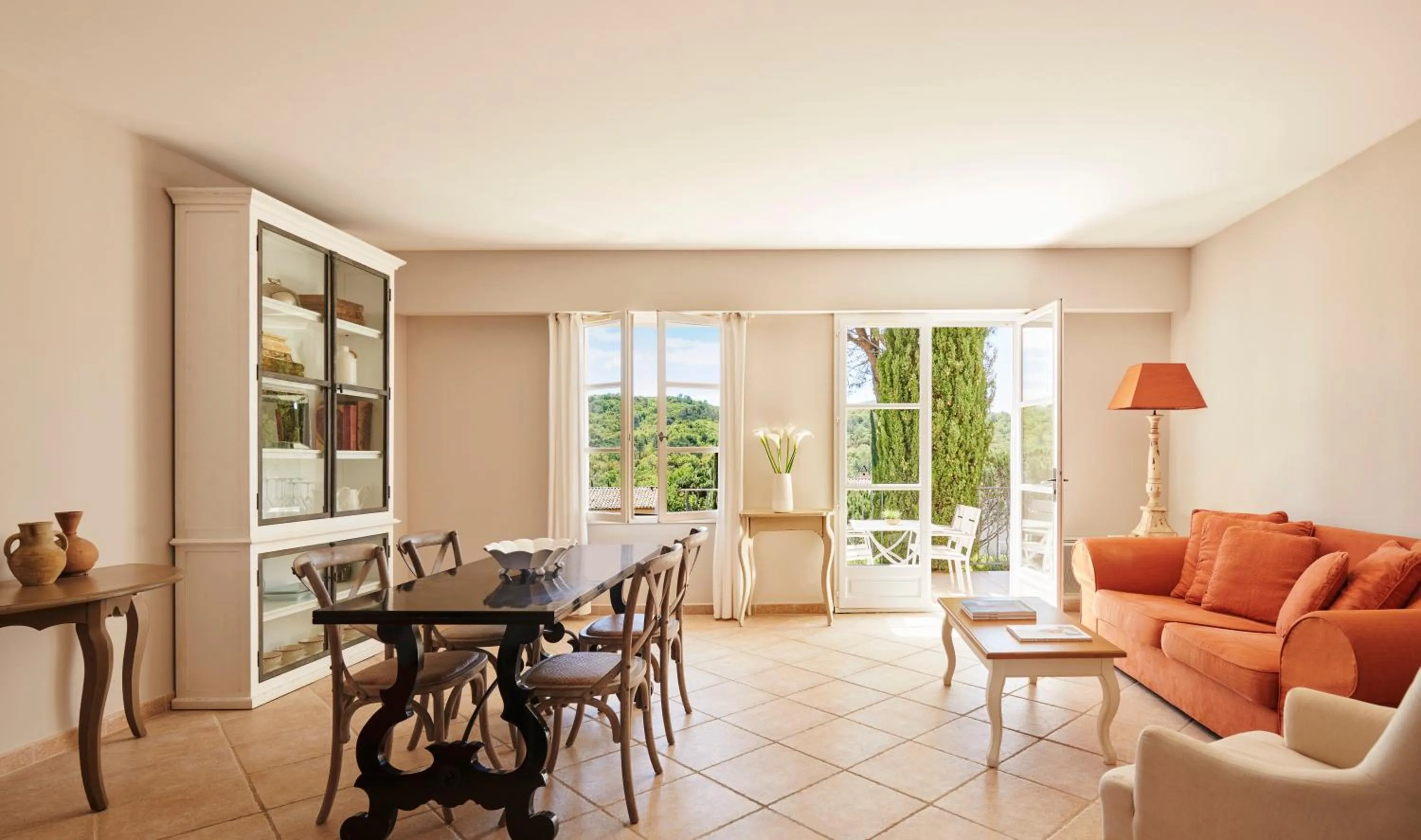 Living room in Saint-Tropez Golf Residences