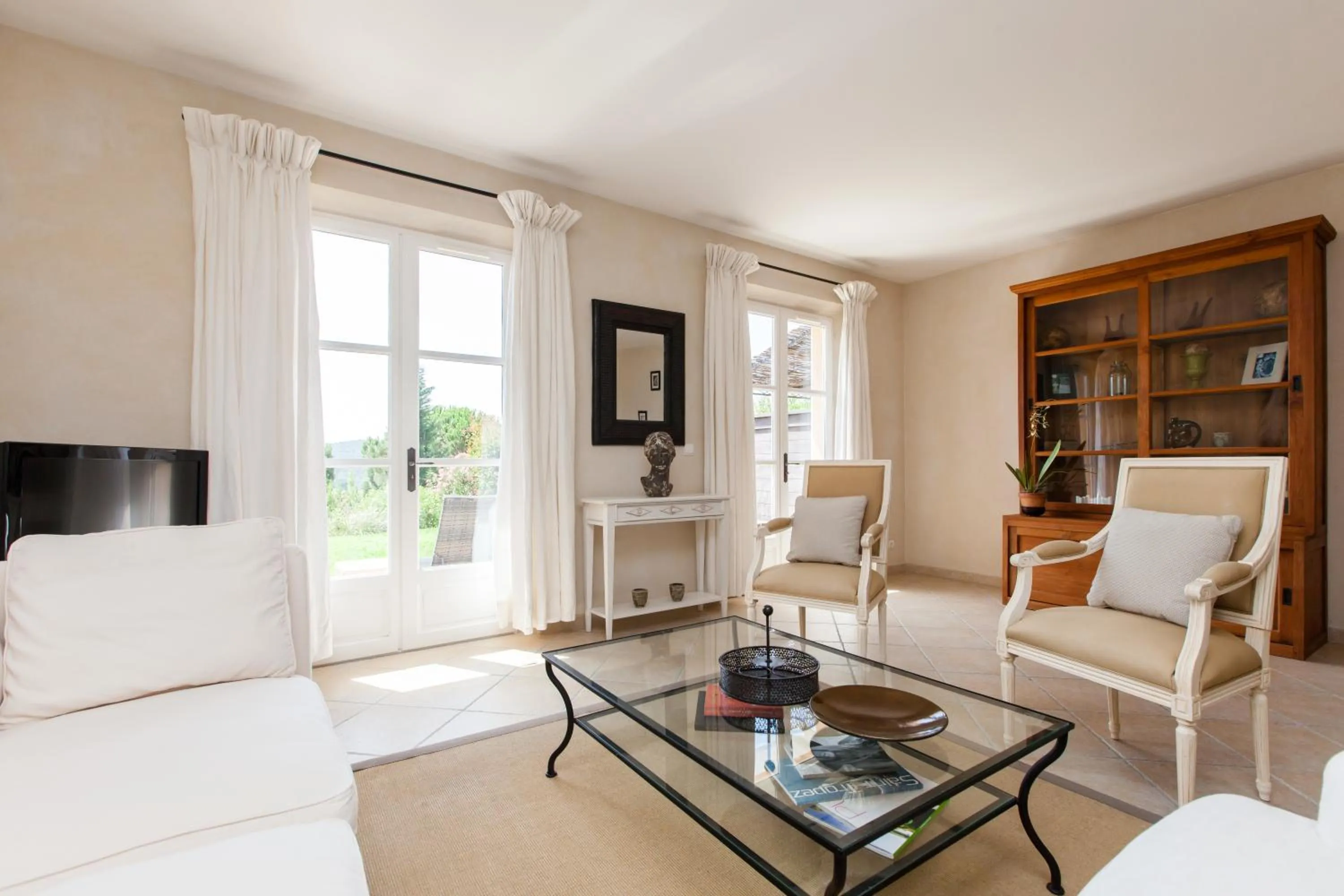 Living room in Saint-Tropez Golf Residences