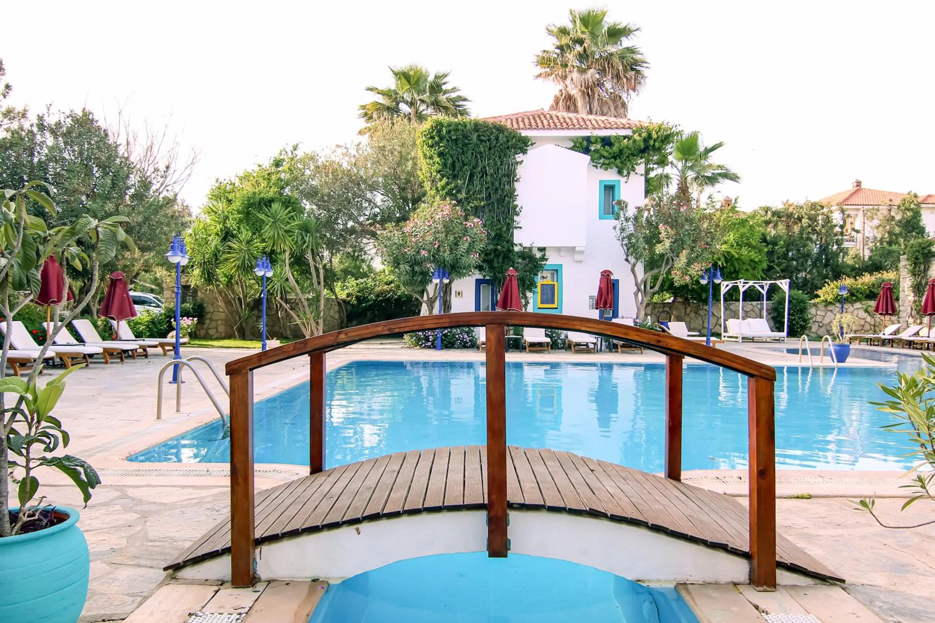 Swimming pool in Marphe Hotel