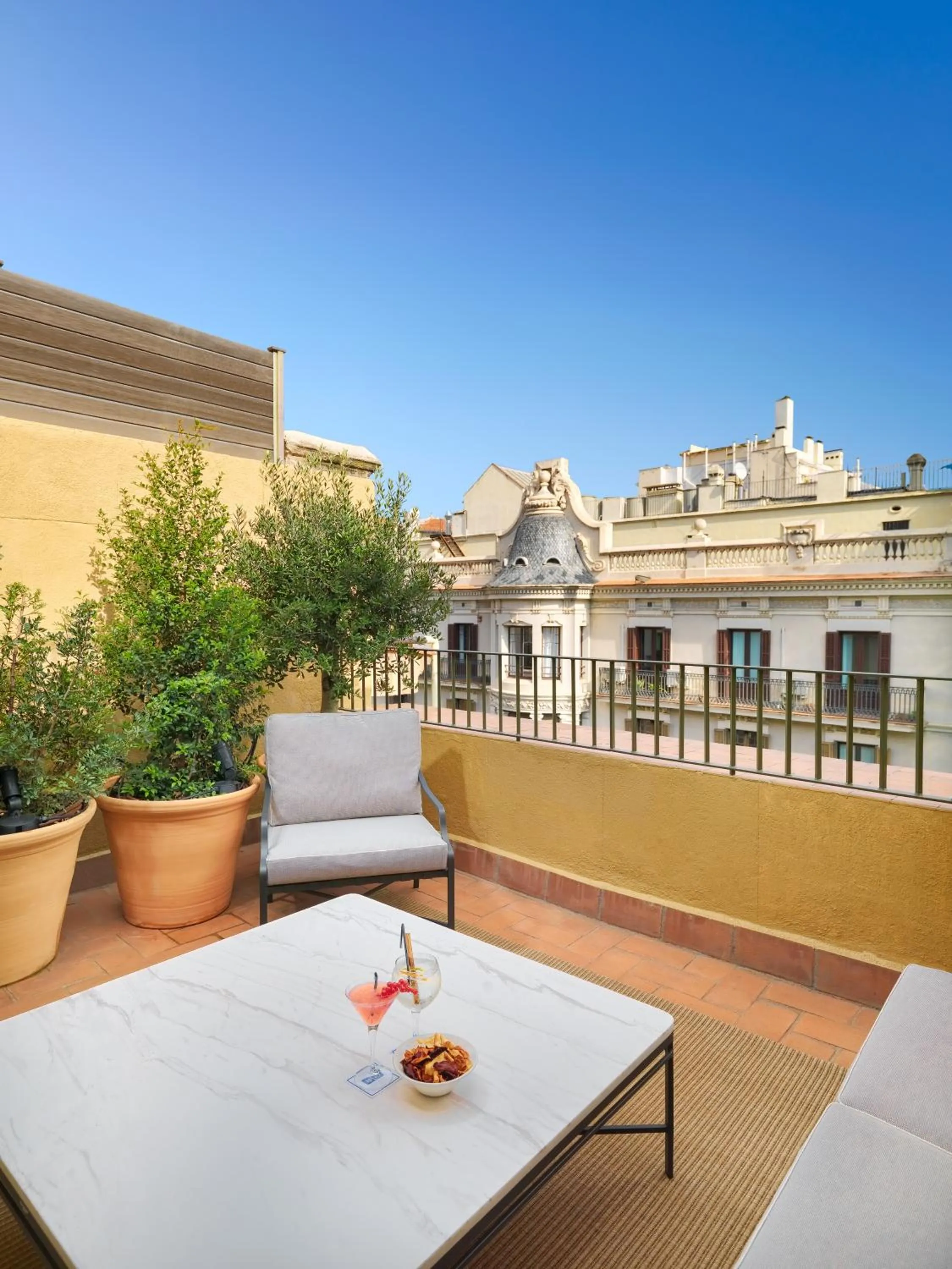 Balcony/Terrace in H10 Casa Mimosa 4* Sup