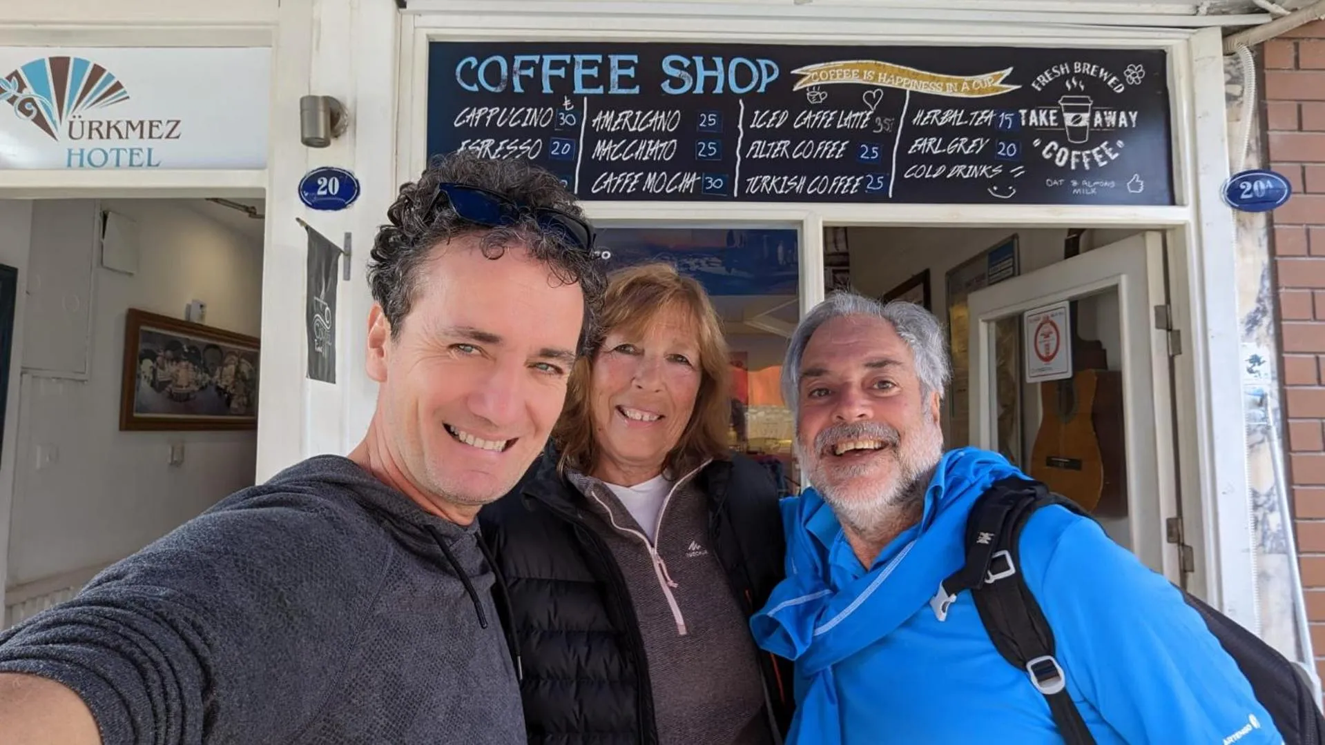 Facade/entrance in Urkmez Hotel