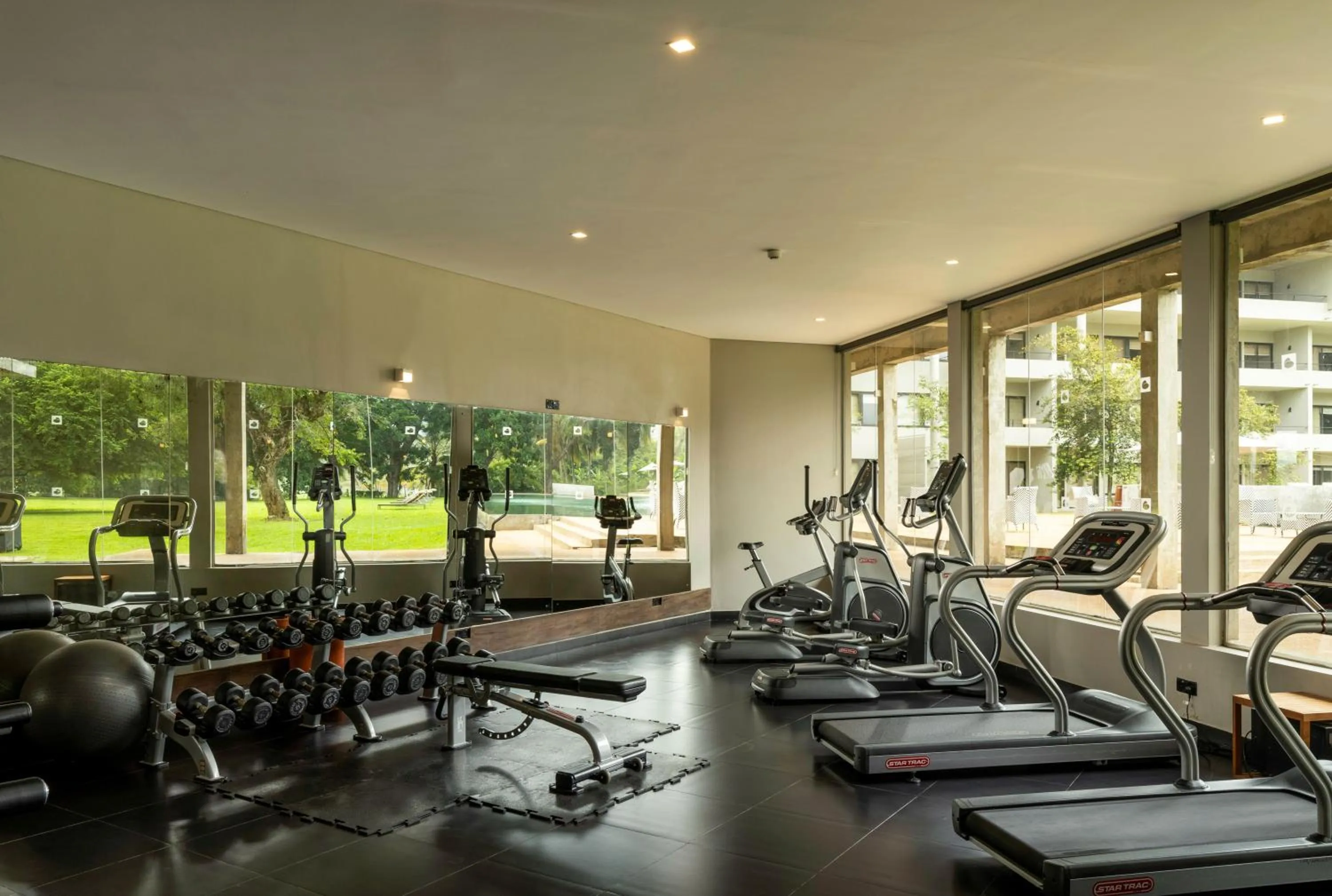 Fitness centre/facilities in Jetwing Lake