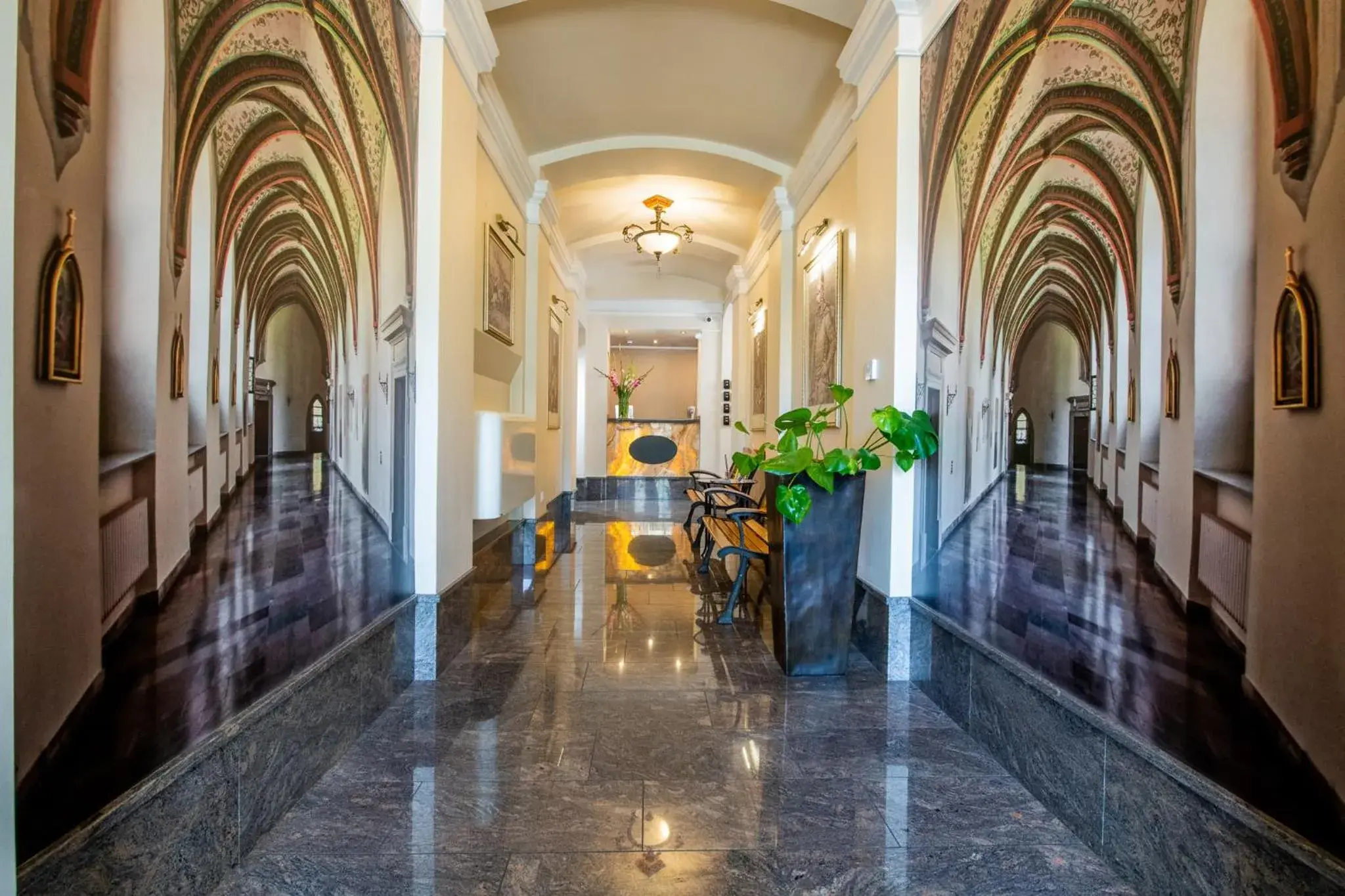 Lobby or reception in Aparthotel Globus Self-Check in Lobby or reception in Aparthotel Globus Self-Check in