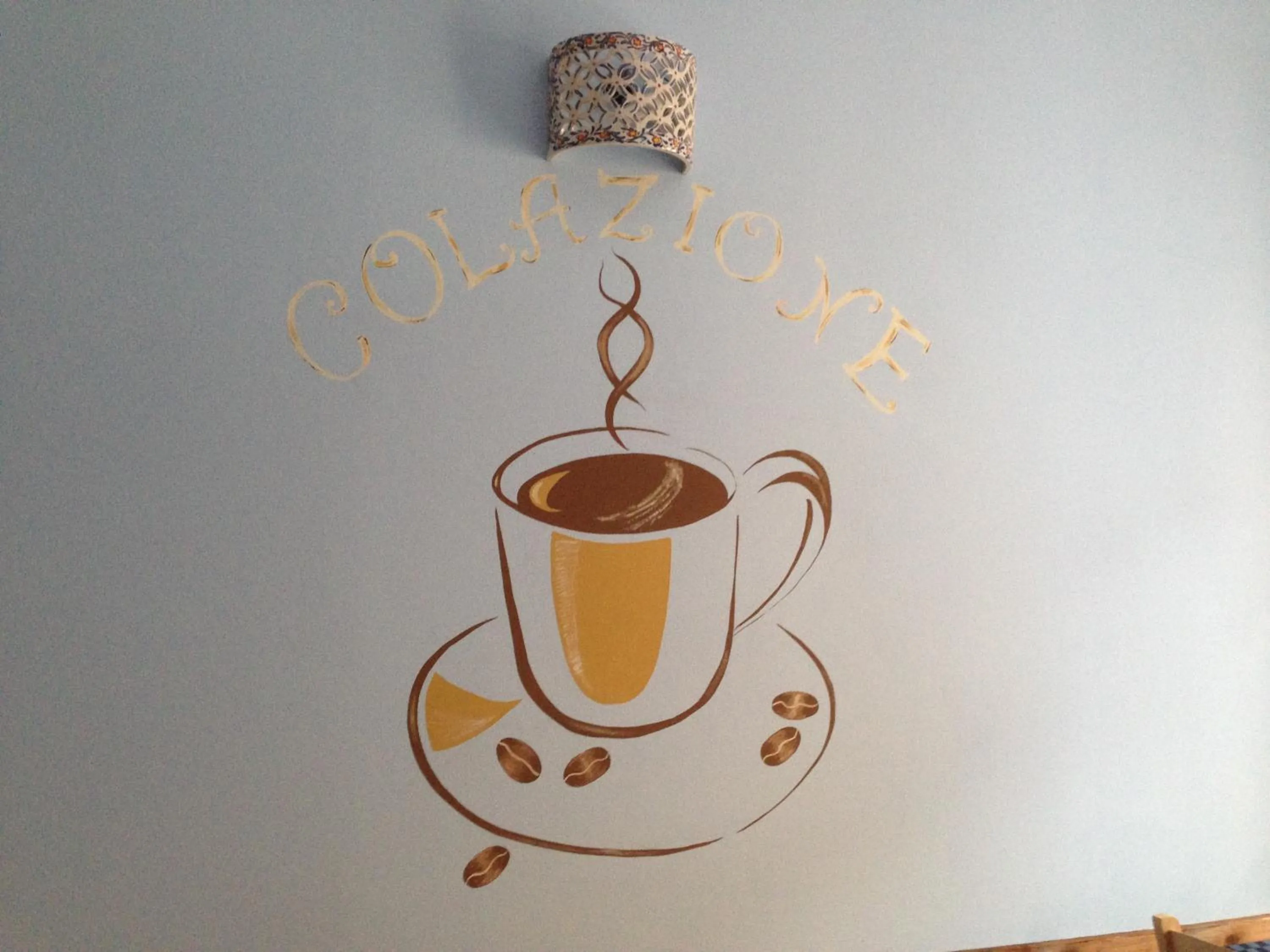 Decorative detail in B&B Cinisi Vacanze