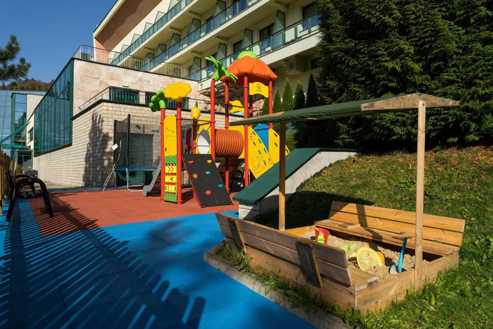 Children play ground in Hotel Pegaz