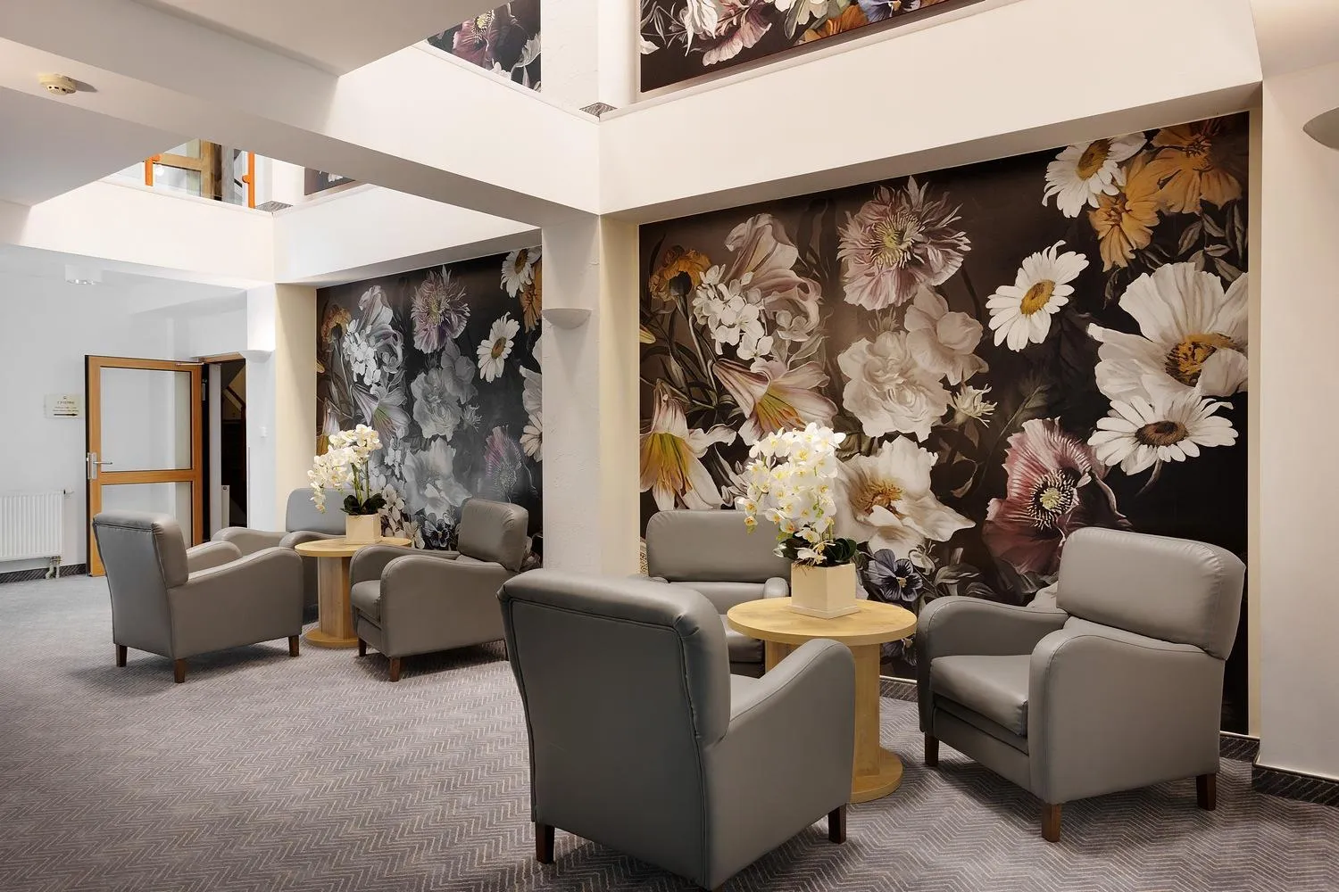 Seating area in Hotel Pegaz