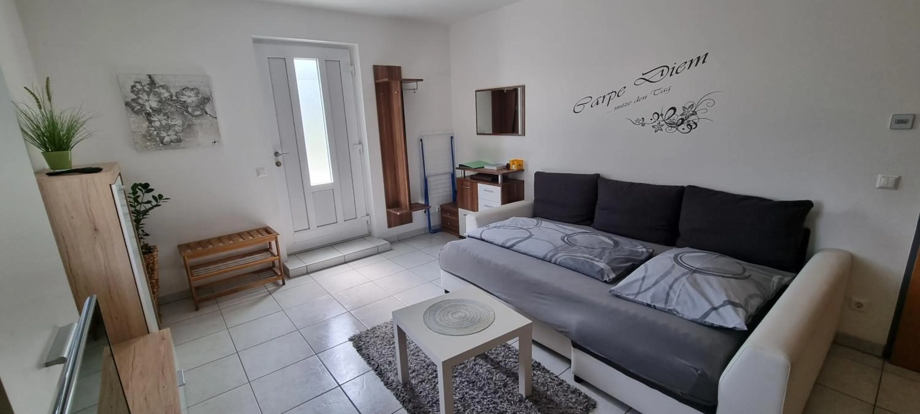 Living room in Ferienwohnung Frate