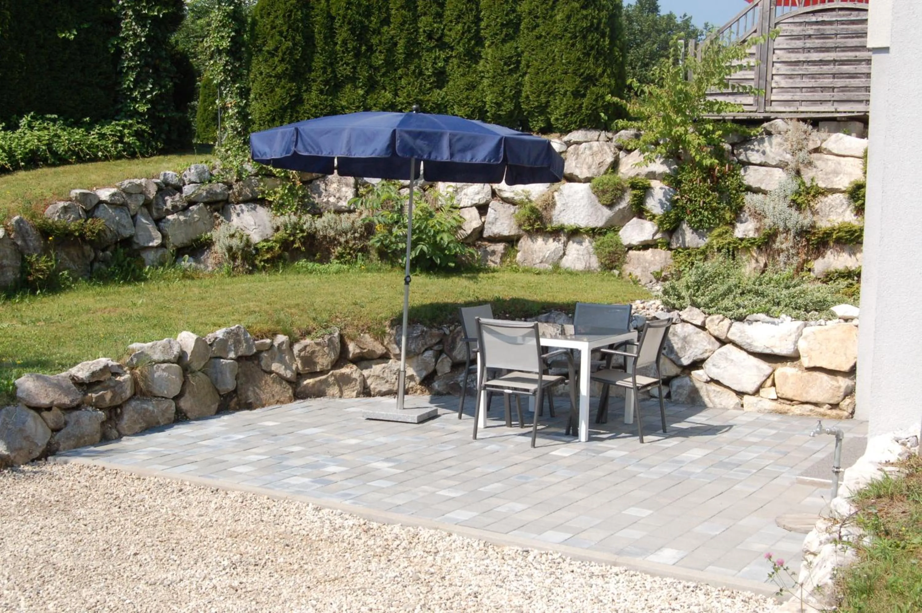 Balcony/Terrace in Ferienwohnung Frate