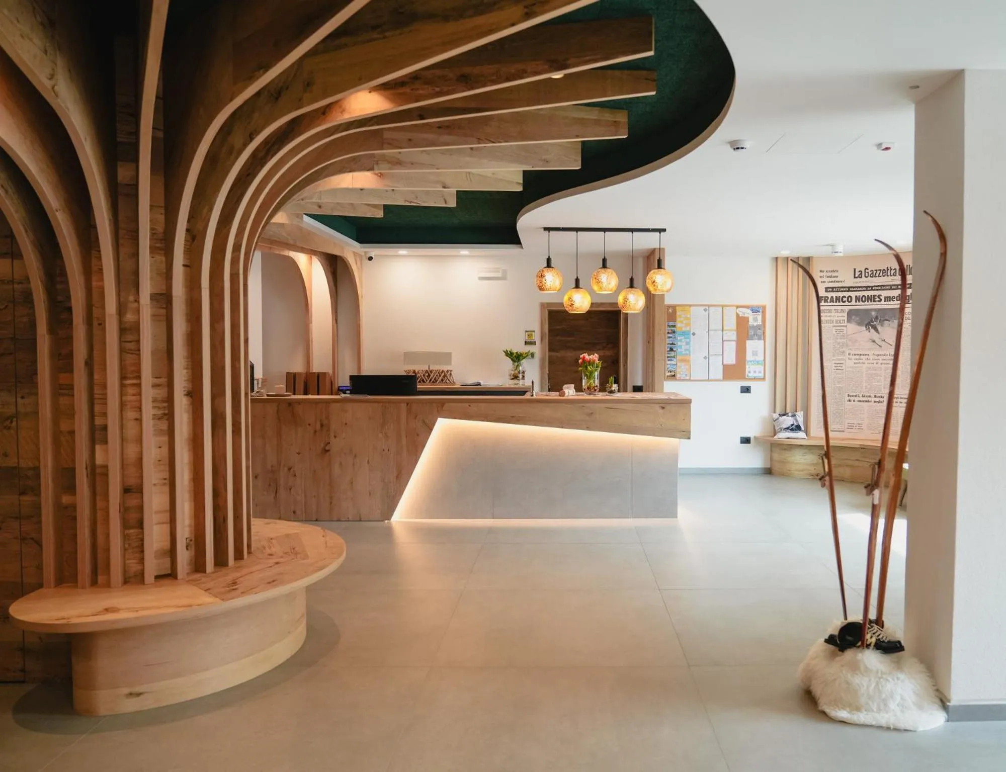 Lobby or reception in Olimpionico Hotel