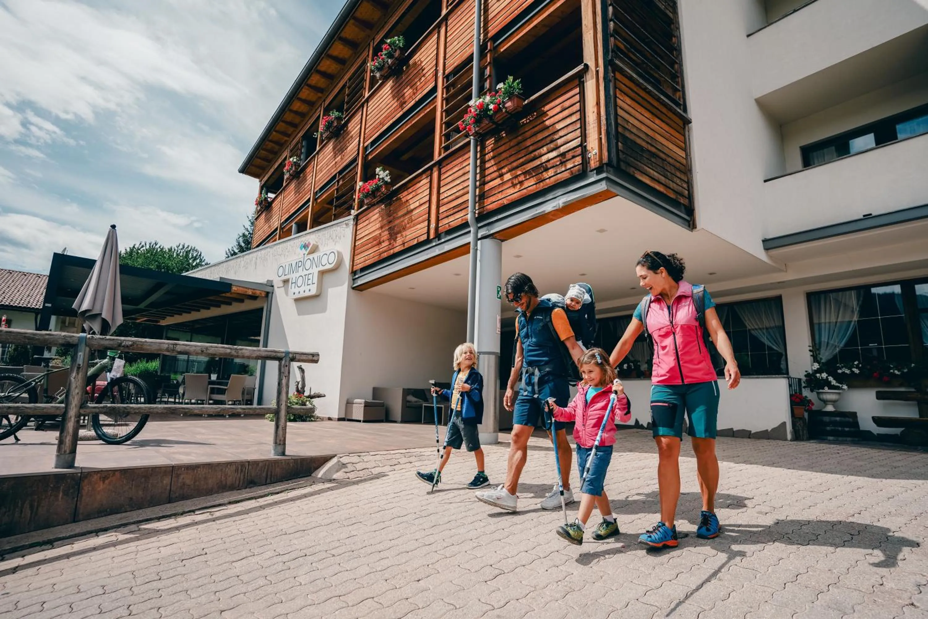 People in Olimpionico Hotel