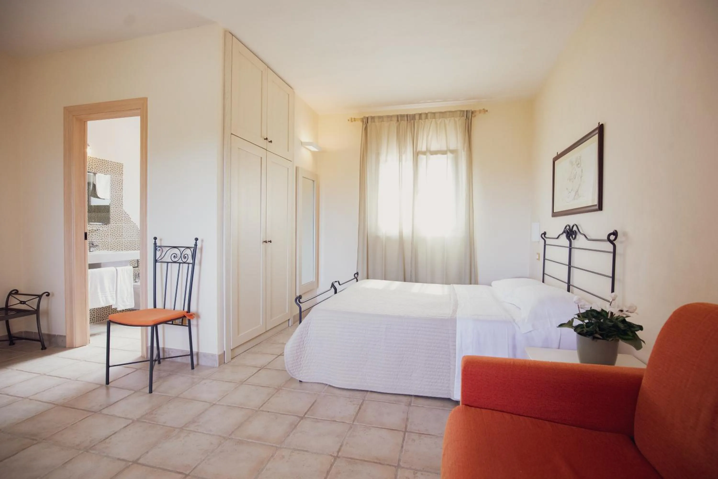 Bed in Corte Di Ferro Hotel & Wellness Resort