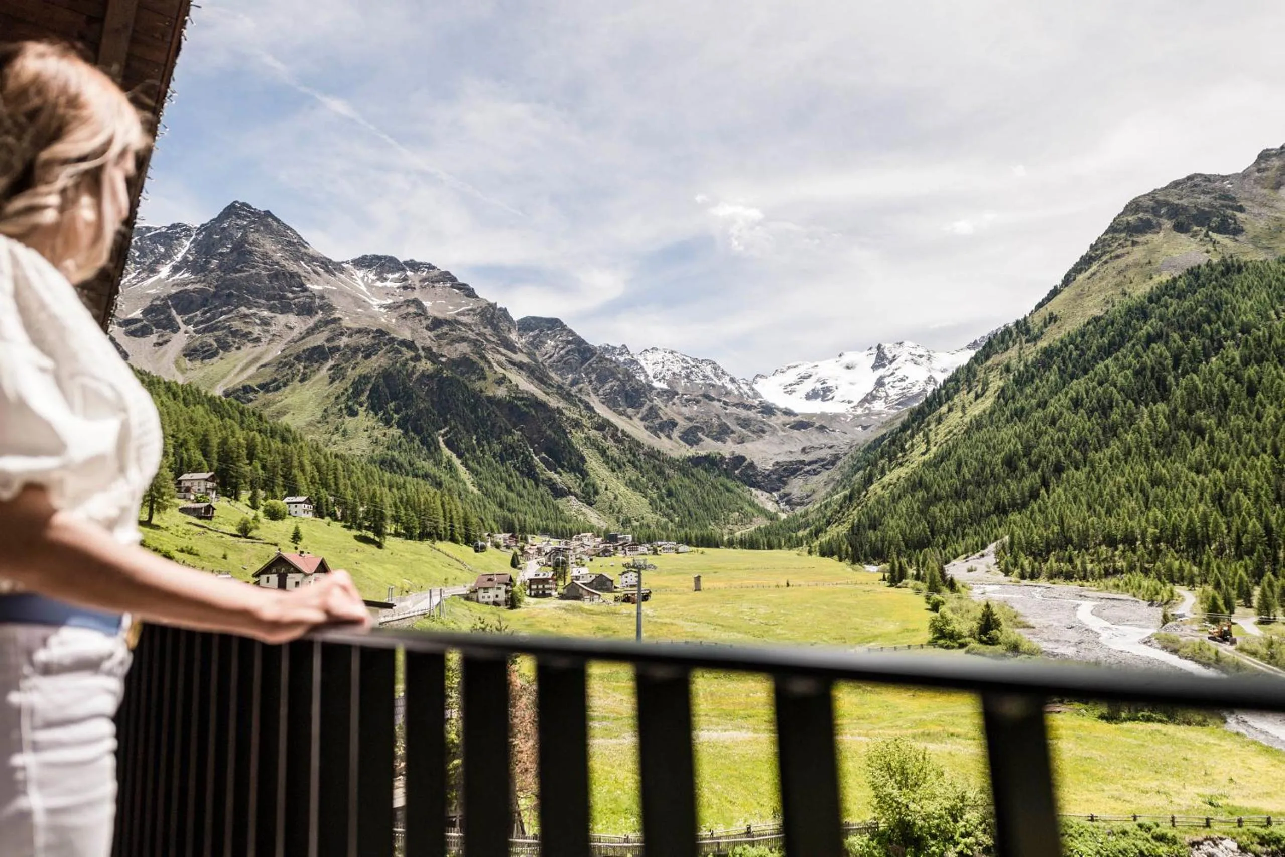 Mountain view in Paradies Pure Mountain Resort