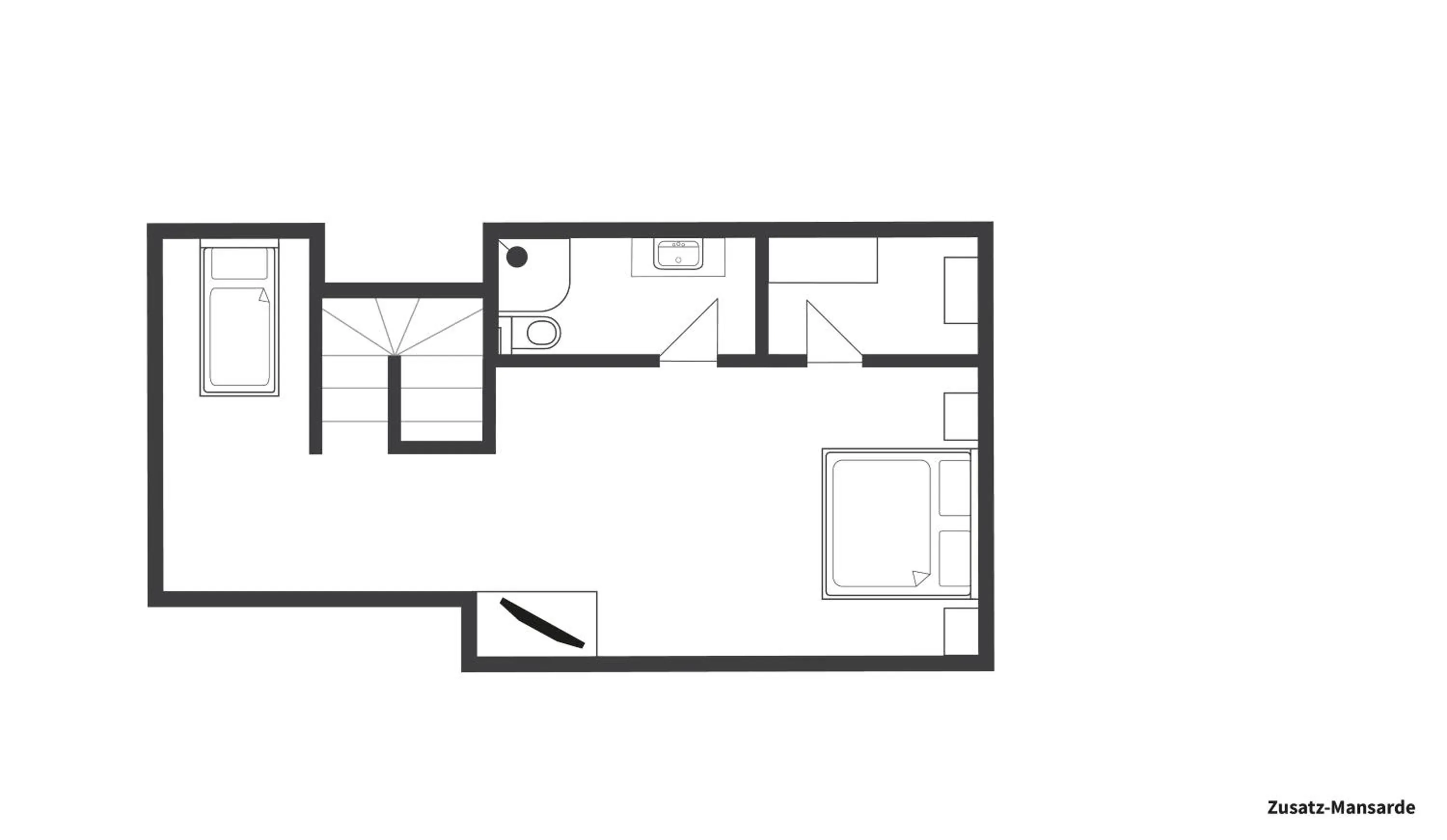 Floor plan in Paradies Pure Mountain Resort