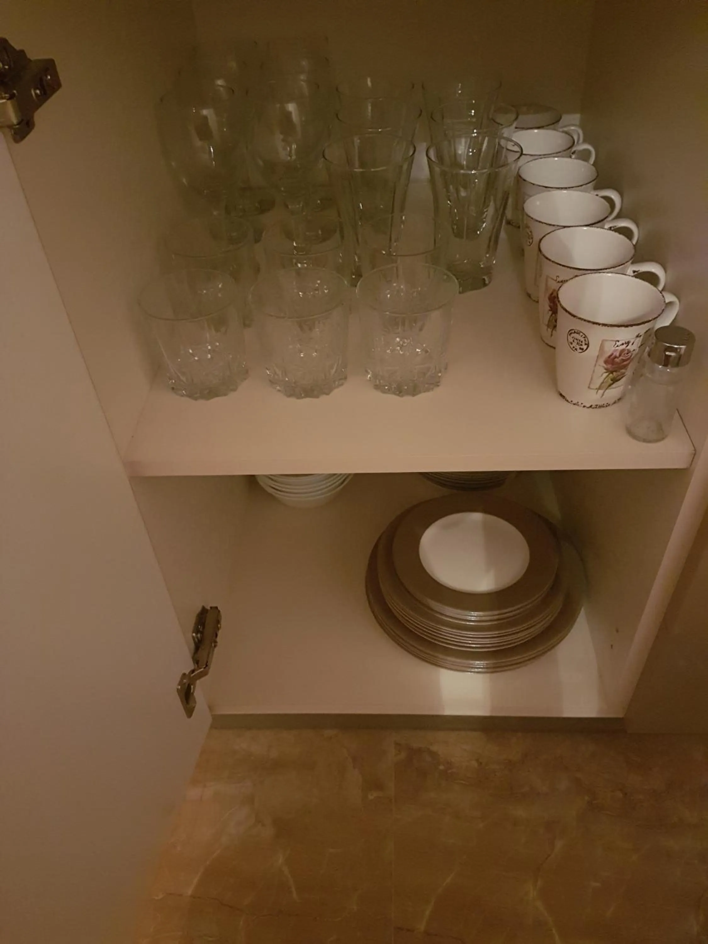 Kitchen or kitchenette in Apart Hotel Iglika