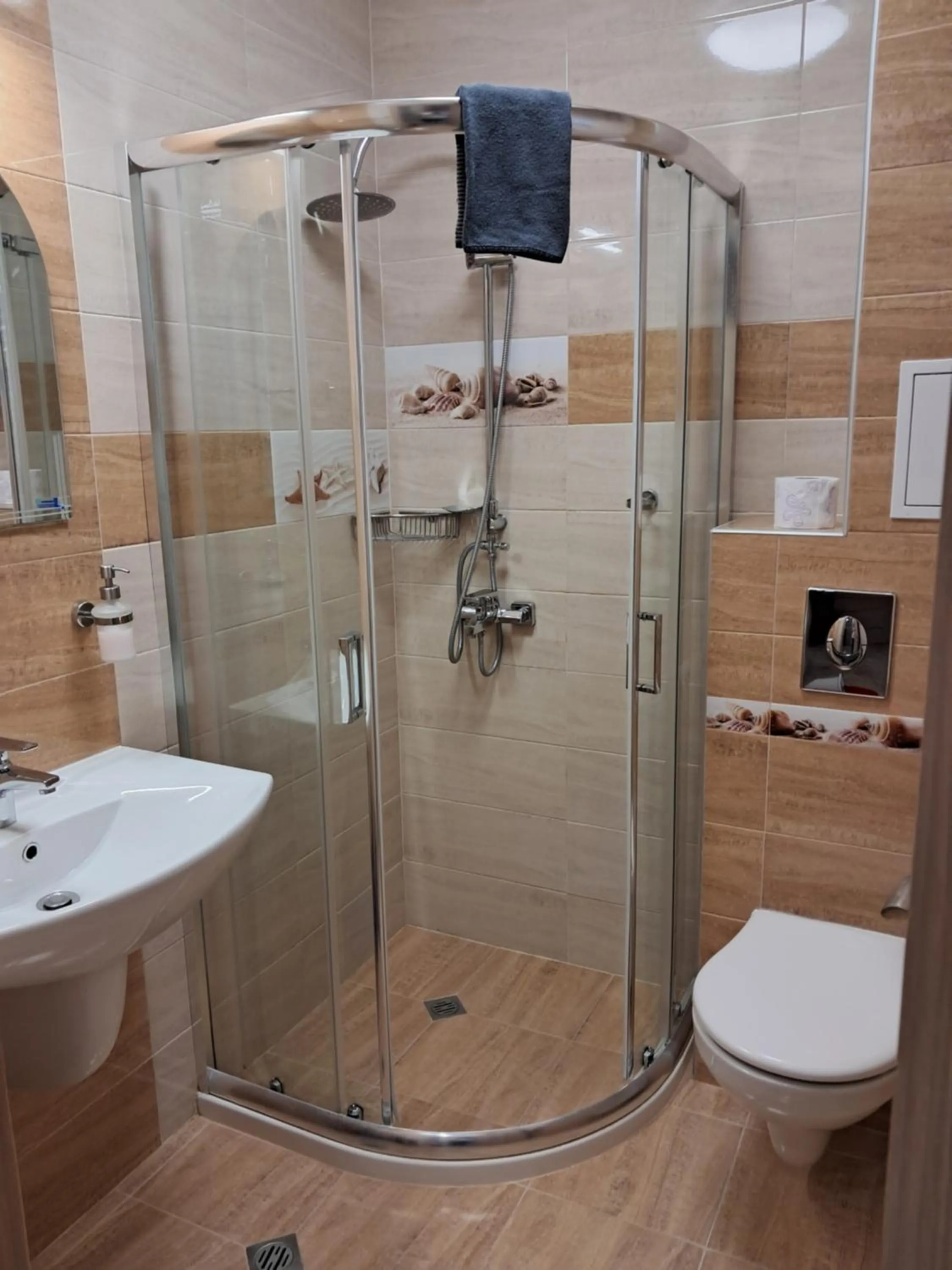 Shower in Apart Hotel Iglika