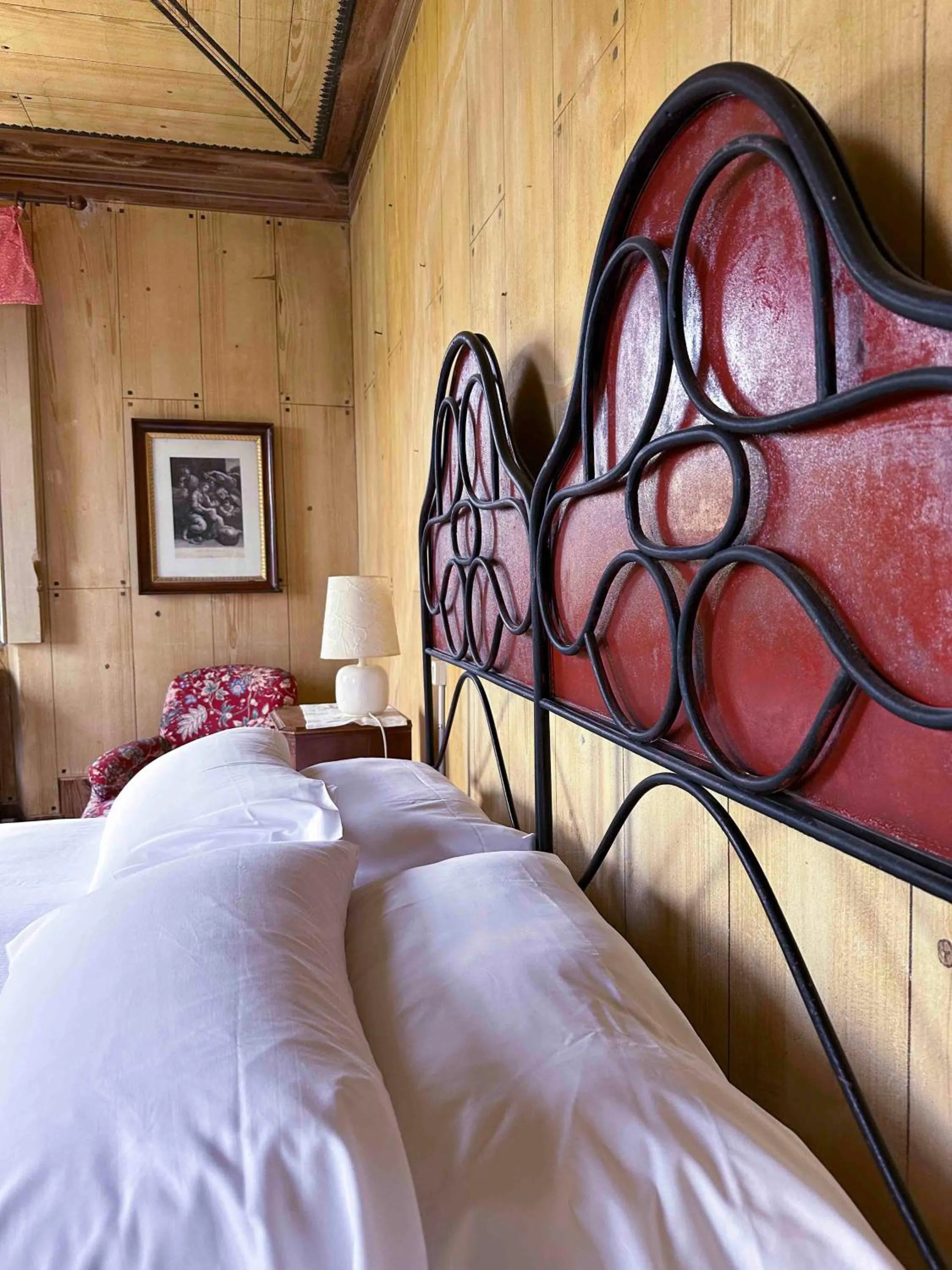 Bed in Hotel Villa Simplicitas