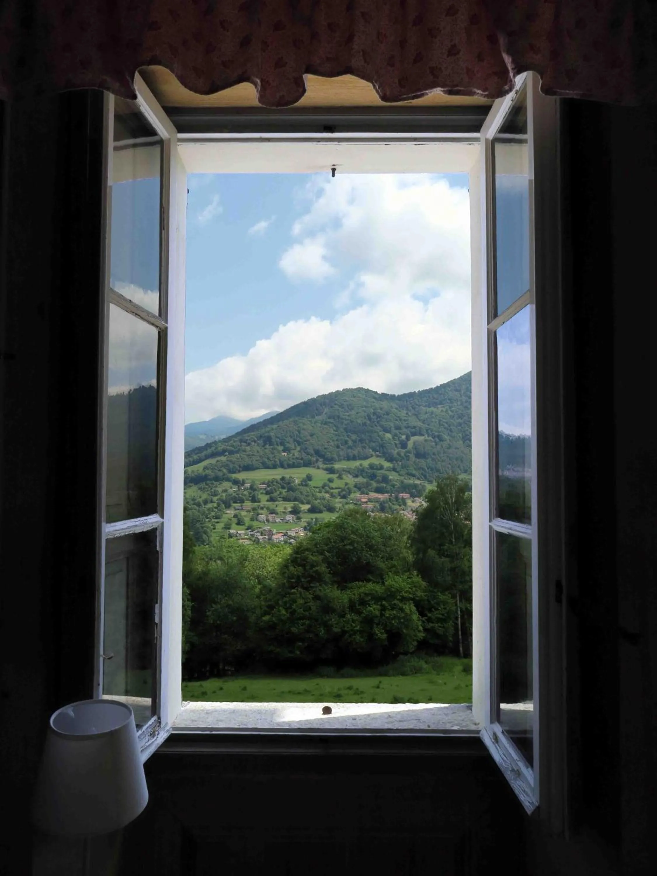 Lake view in Hotel Villa Simplicitas