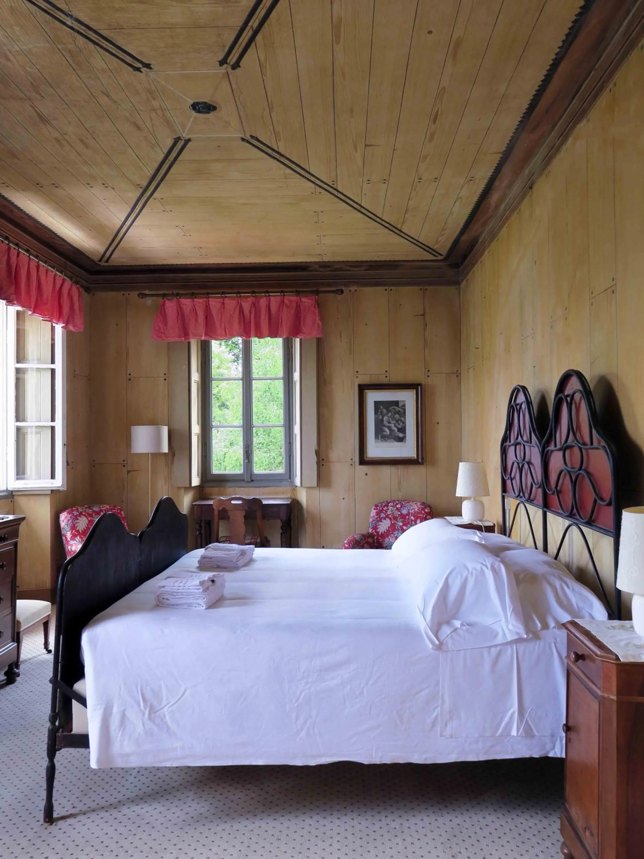 Bed in Hotel Villa Simplicitas