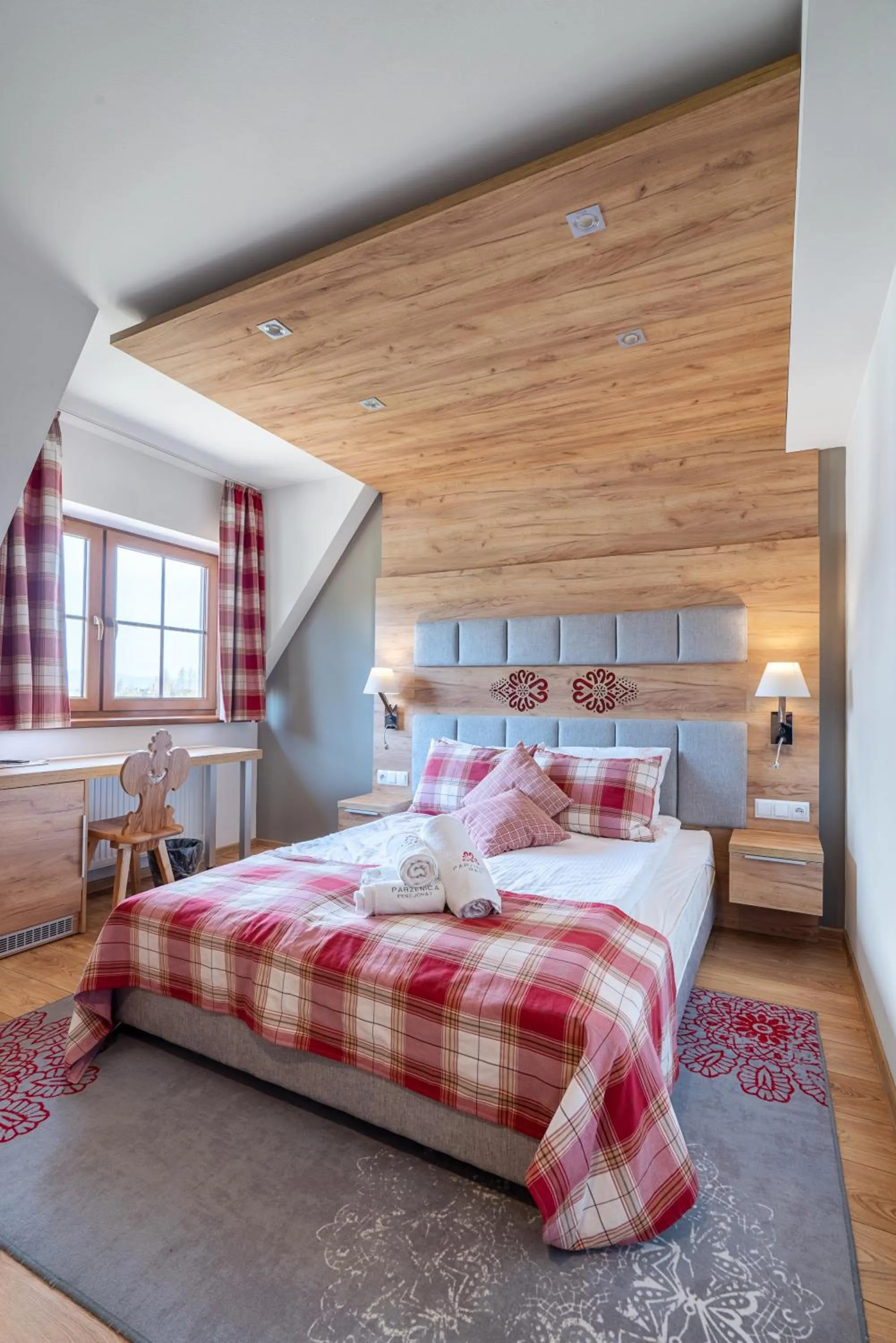 Photo of the whole room, Bed in Parzenica B&B - Wyjątkowa i Jedyna!!! Sprawdź nas a nie pożałujesz!