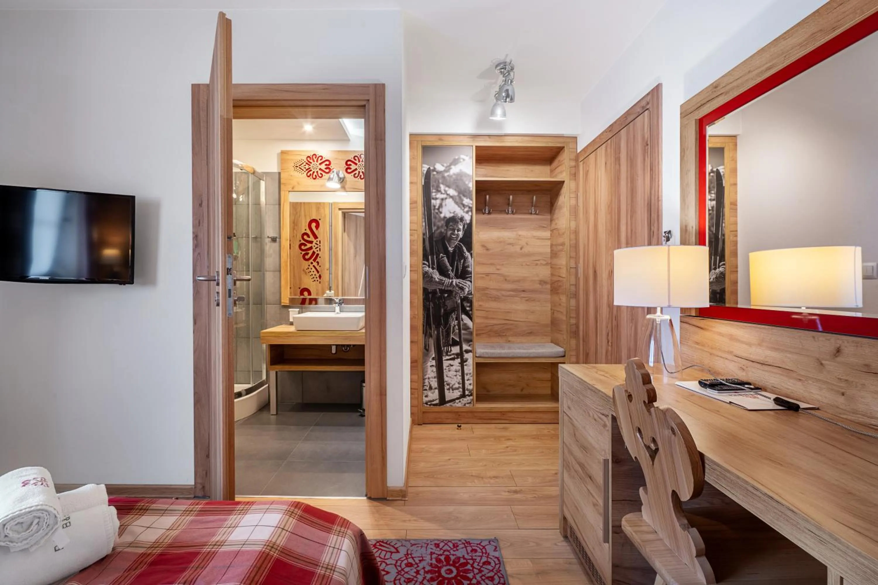 Photo of the whole room, Bed in Parzenica B&B - Wyjątkowa i Jedyna!!! Sprawdź nas a nie pożałujesz!