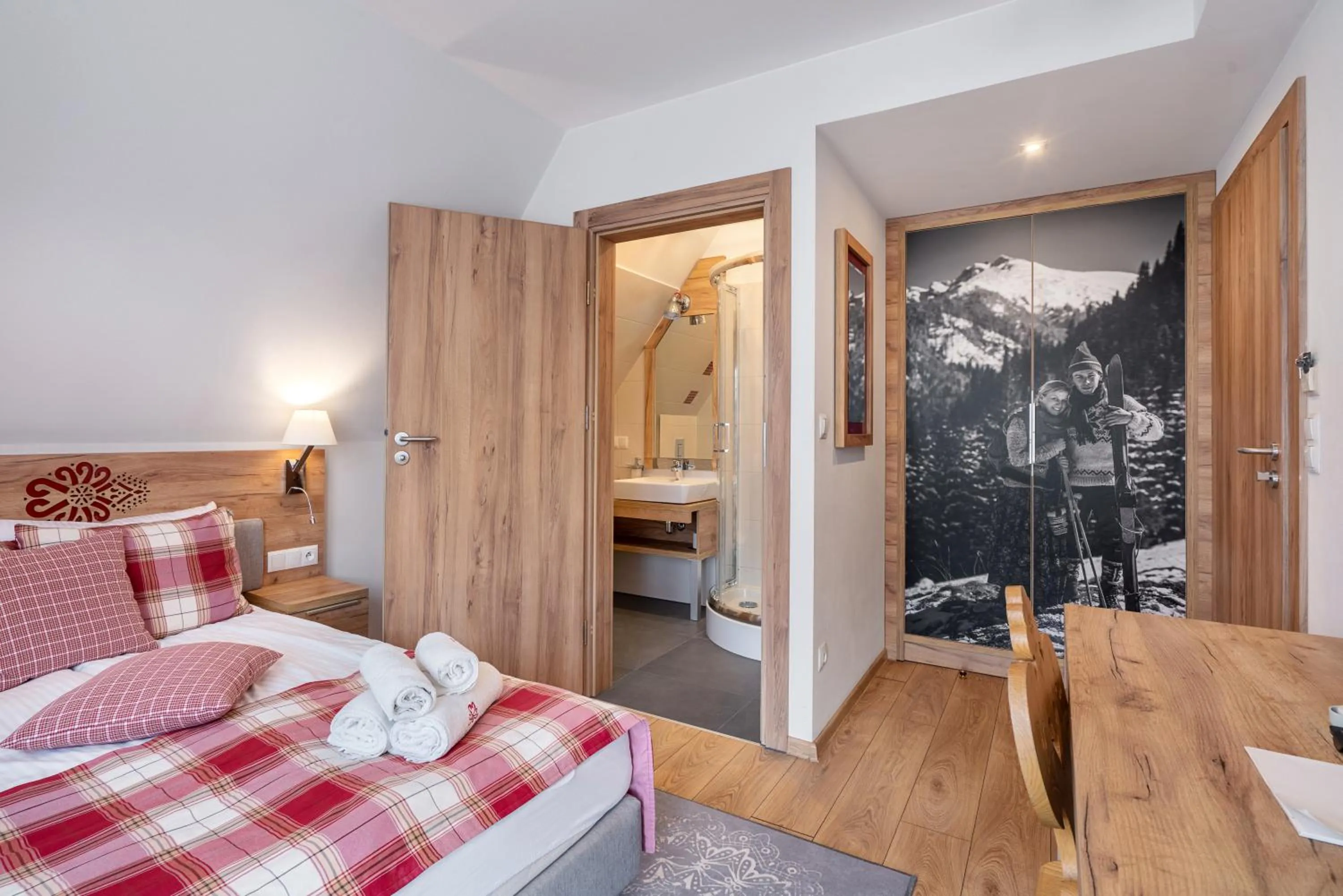 View (from property/room), Bed in Parzenica B&B - Wyjątkowa i Jedyna!!! Sprawdź nas a nie pożałujesz!