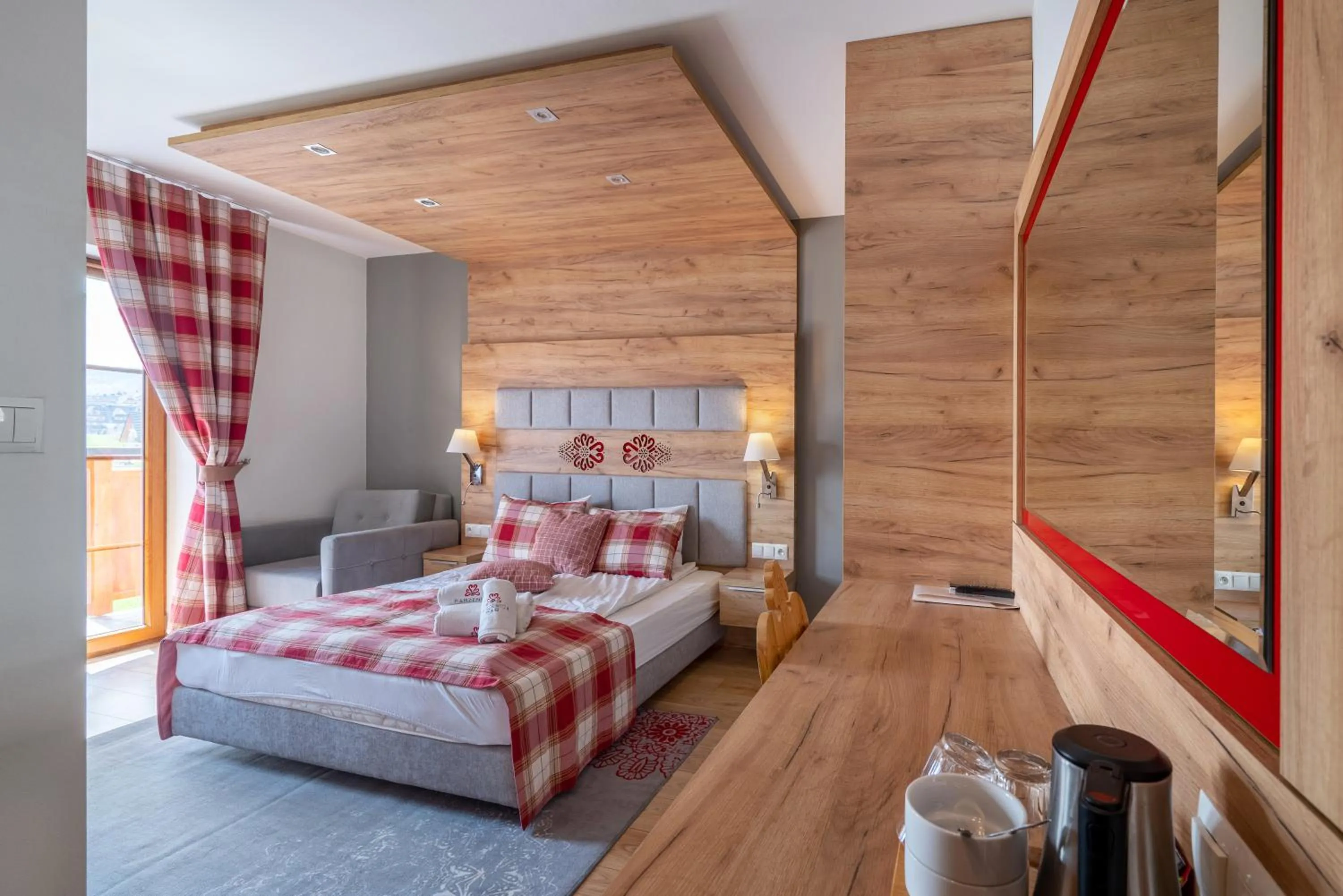 View (from property/room), Bed in Parzenica B&B - Wyjątkowa i Jedyna!!! Sprawdź nas a nie pożałujesz!