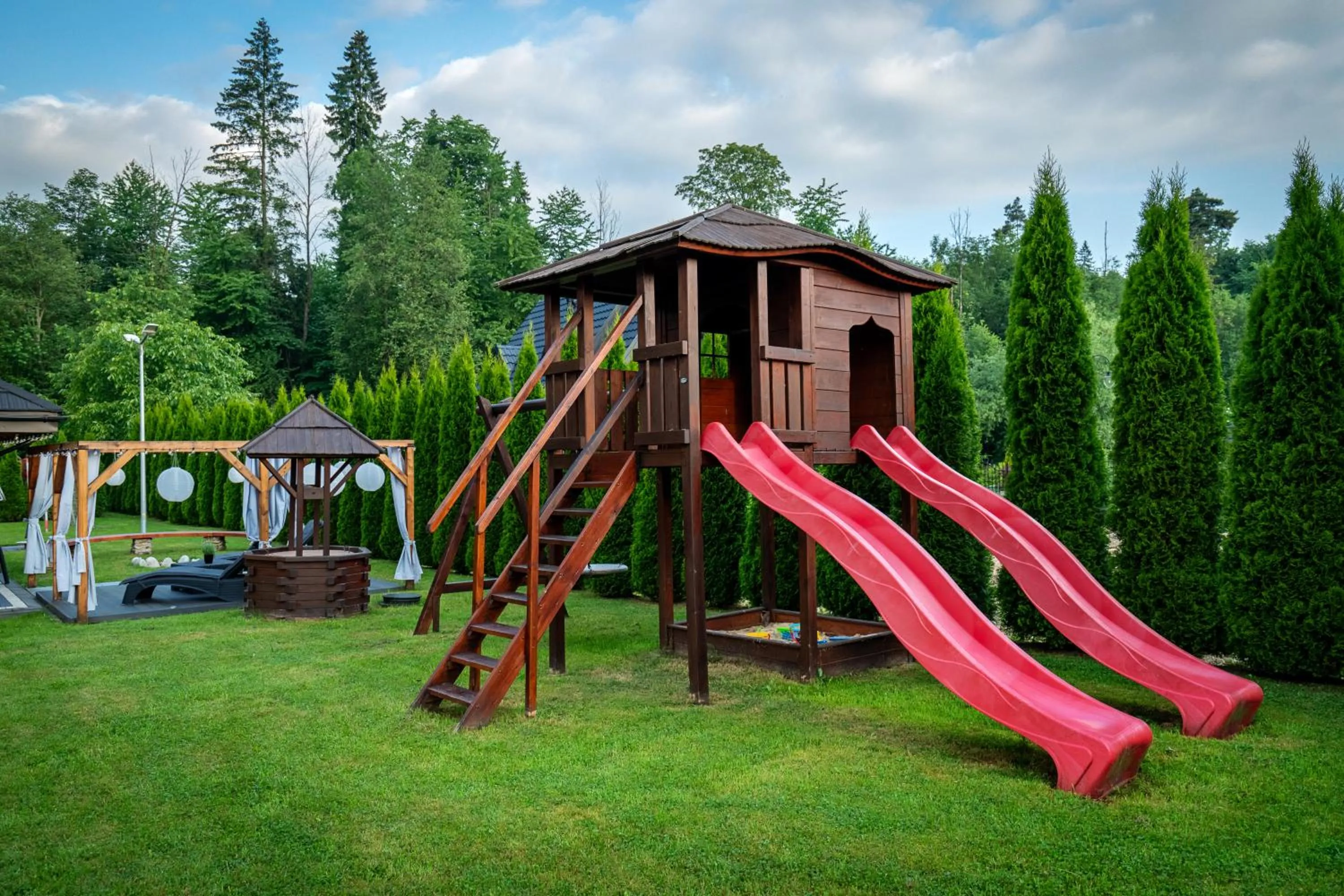 Children play ground in Parzenica B&B - Wyjątkowa i Jedyna!!! Sprawdź nas a nie pożałujesz!