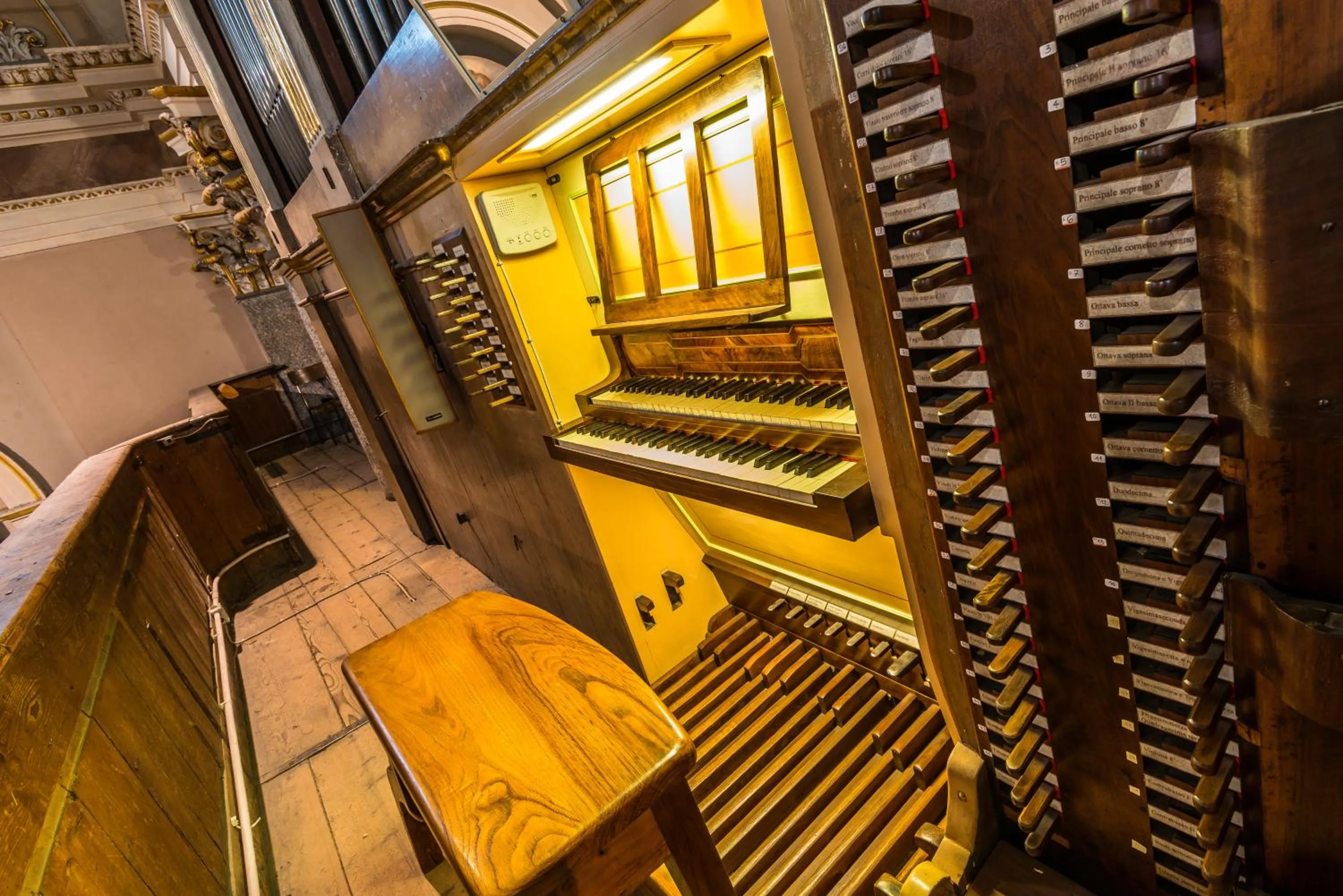 Decorative detail in Hotel Don Abbondio