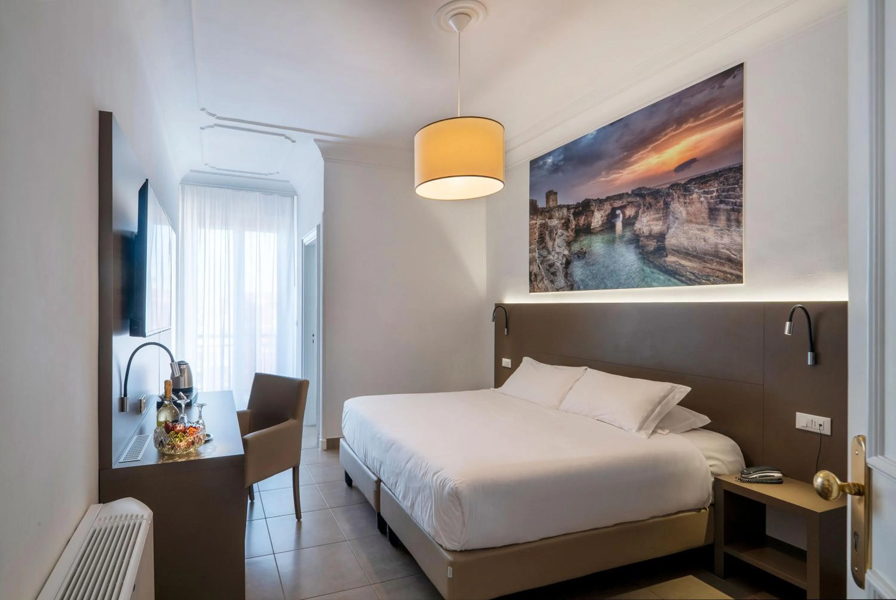 Bed in Hotel Delle Palme