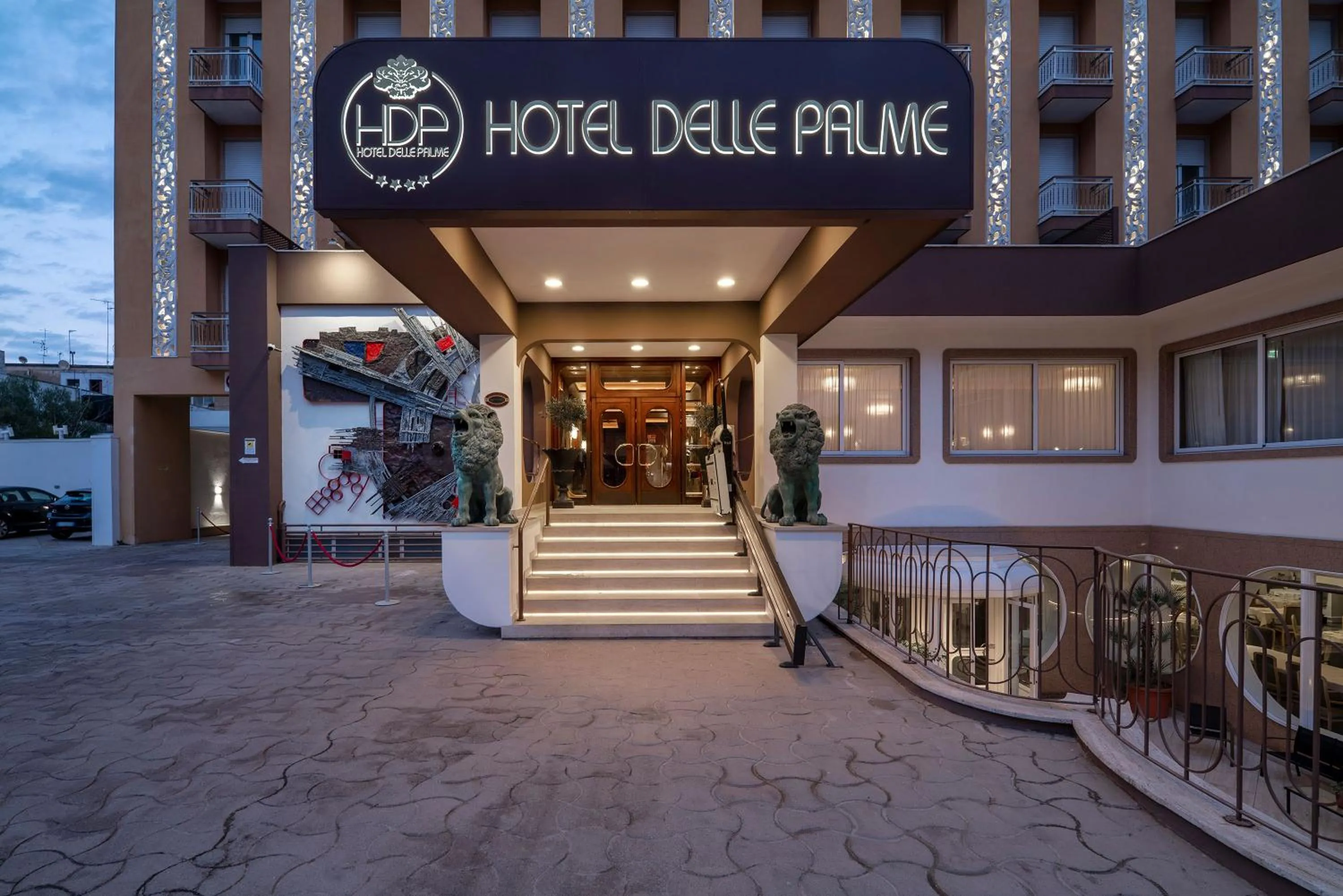 Property building in Hotel Delle Palme