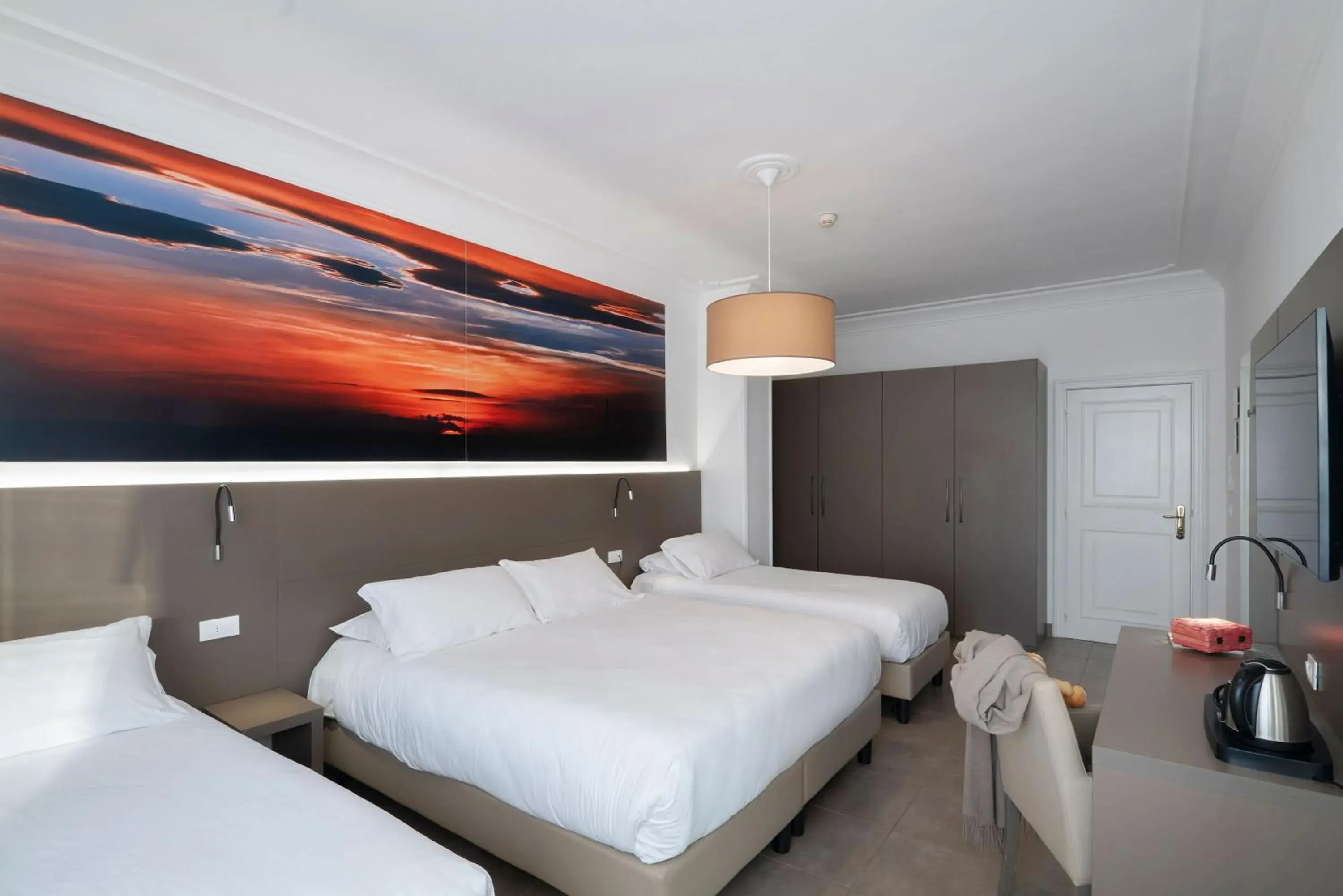 Bed in Hotel Delle Palme Bed in Hotel Delle Palme