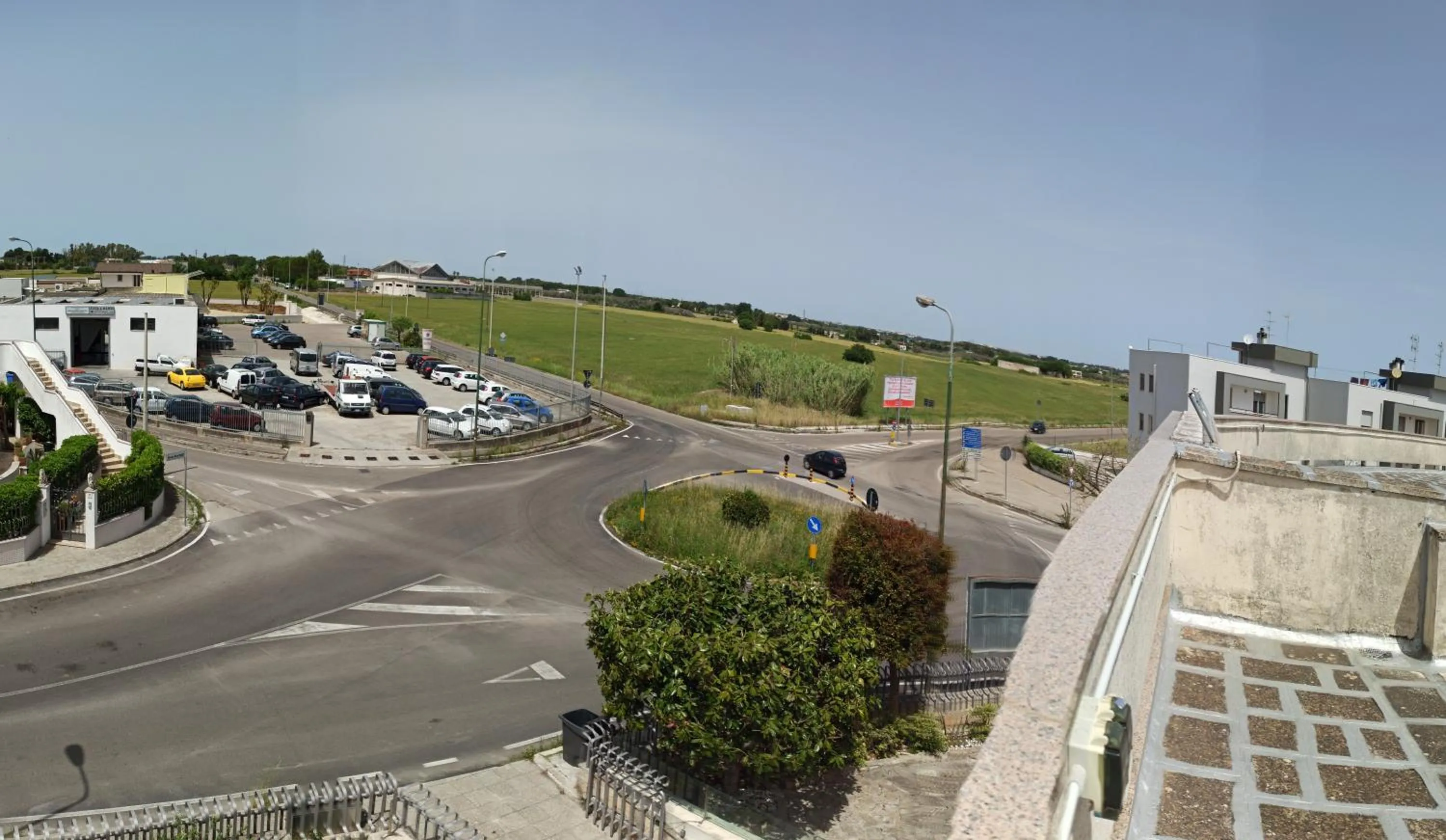 Quiet street view in Hotel Naitendì