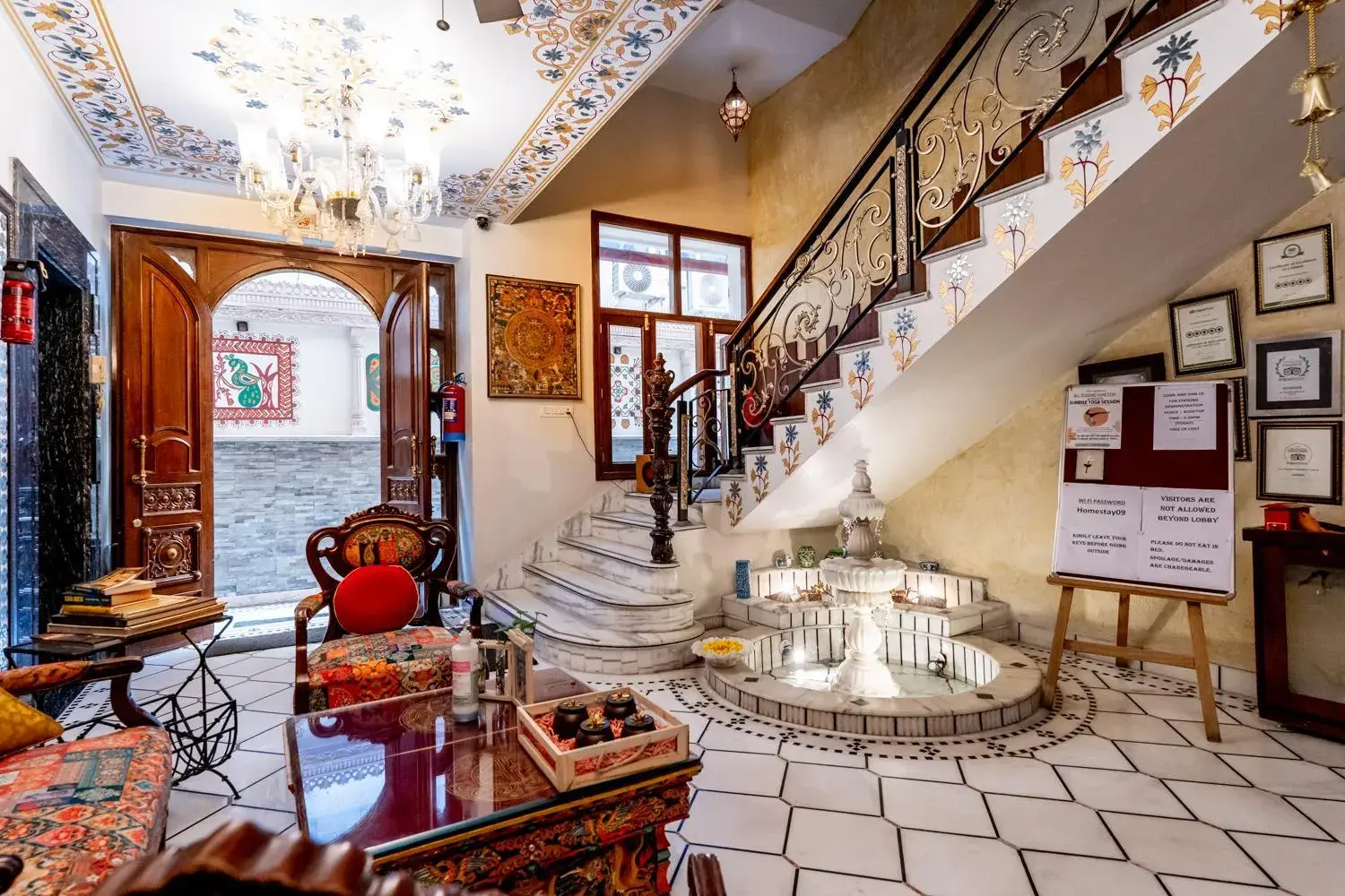 Living room in All Seasons Heritage Homestay Living room in All Seasons Heritage Homestay