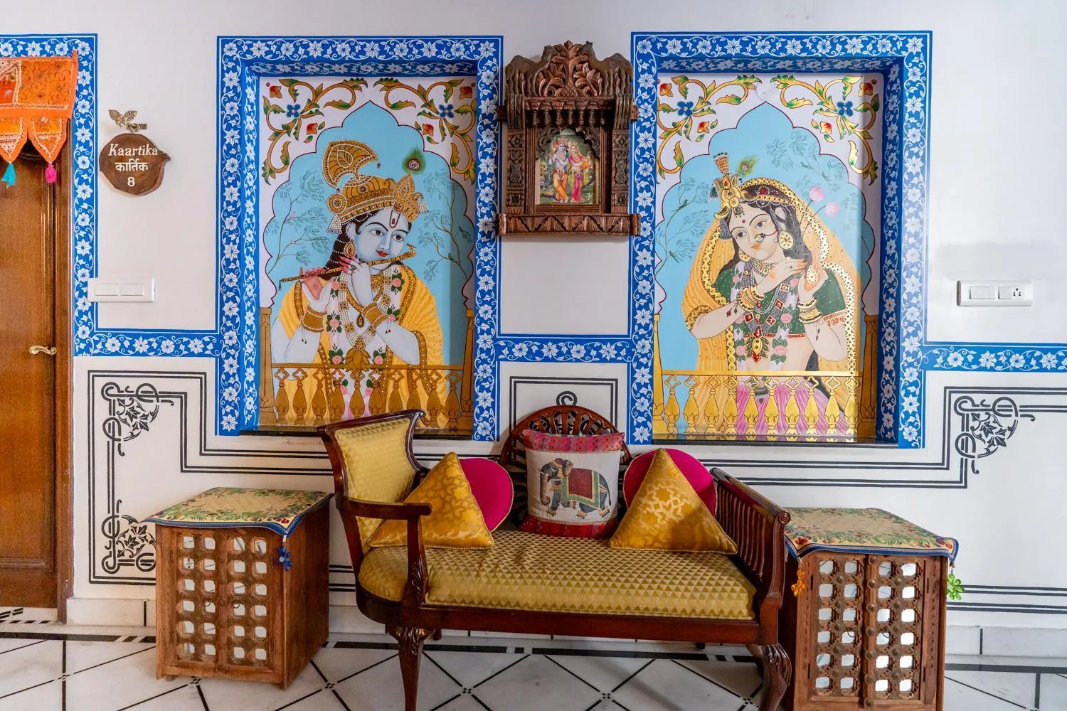 Seating area in All Seasons Heritage Homestay