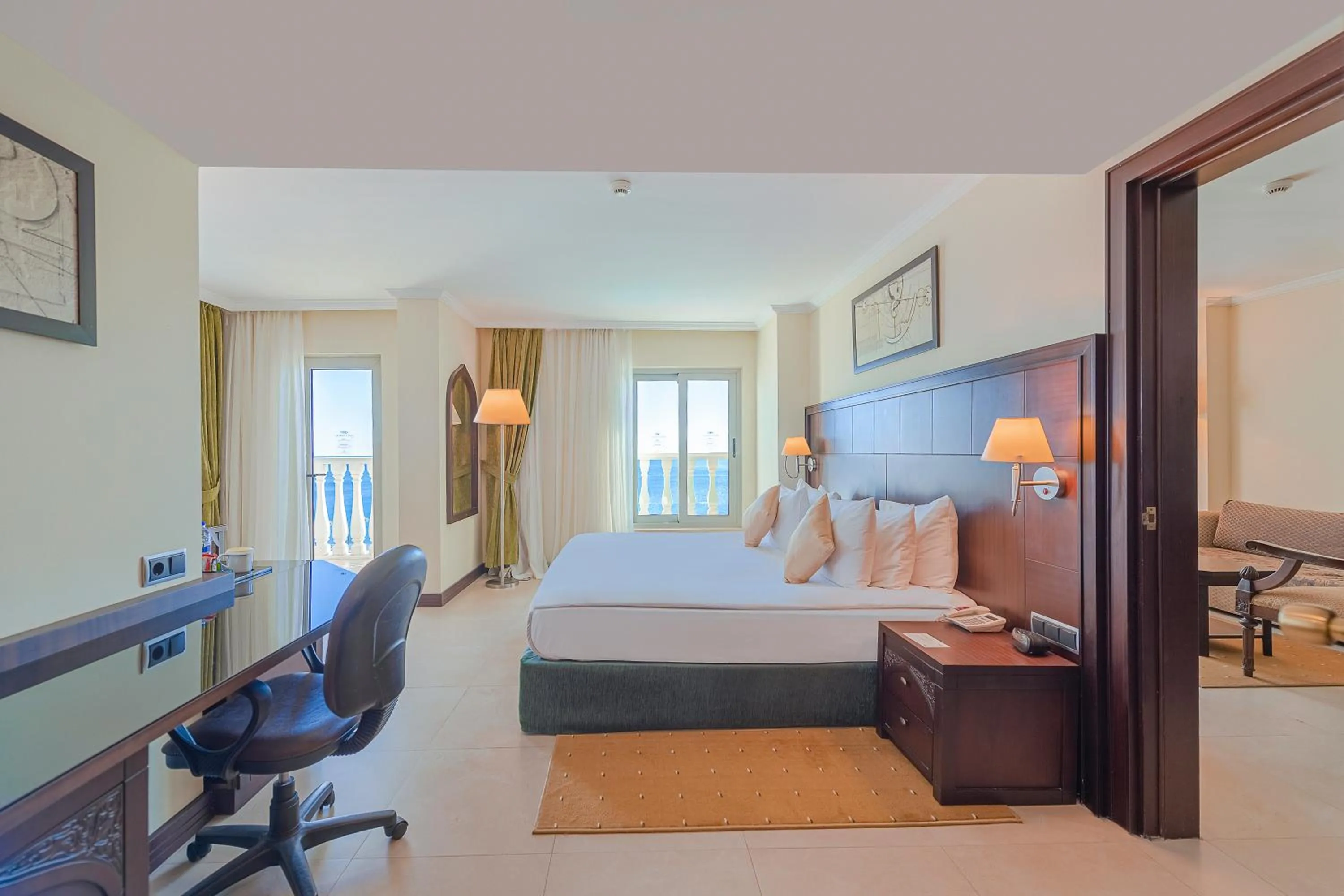 Natural landscape, Bed in Crowne Plaza Antalya by IHG