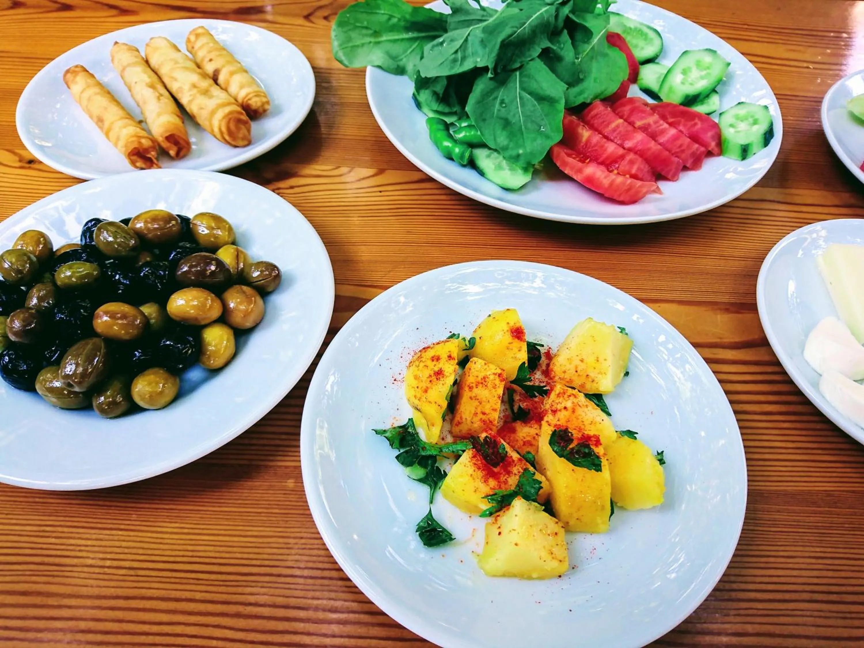 Food close-up in Simge Pension