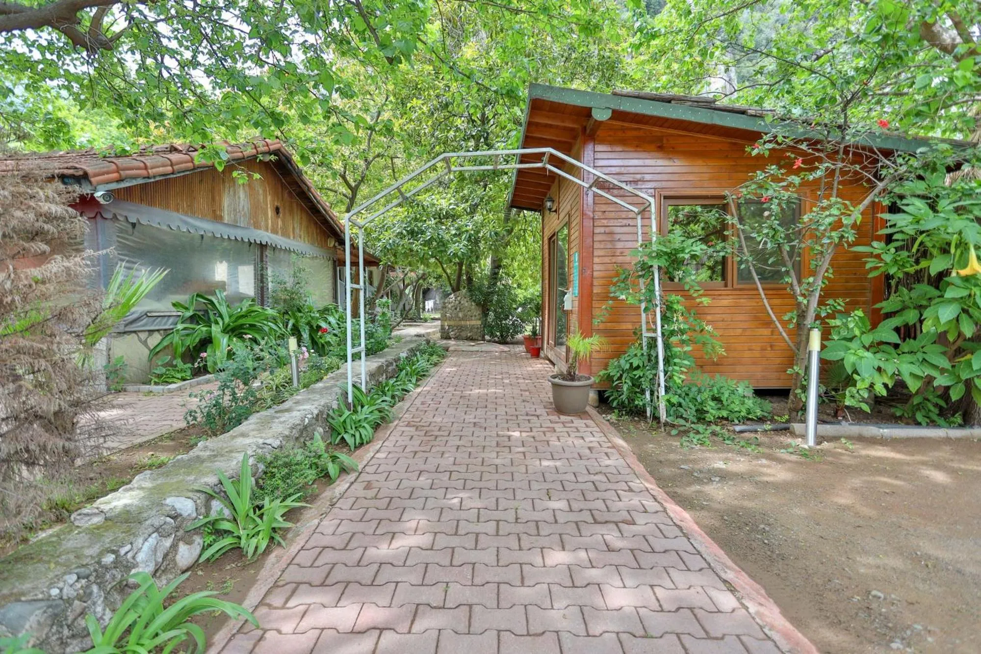 Lobby or reception in Simge Pension