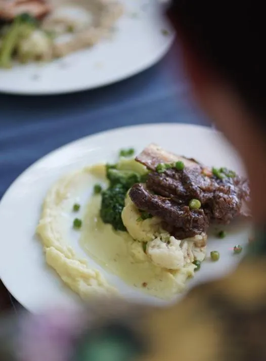 Restaurant/places to eat in Simge Pension