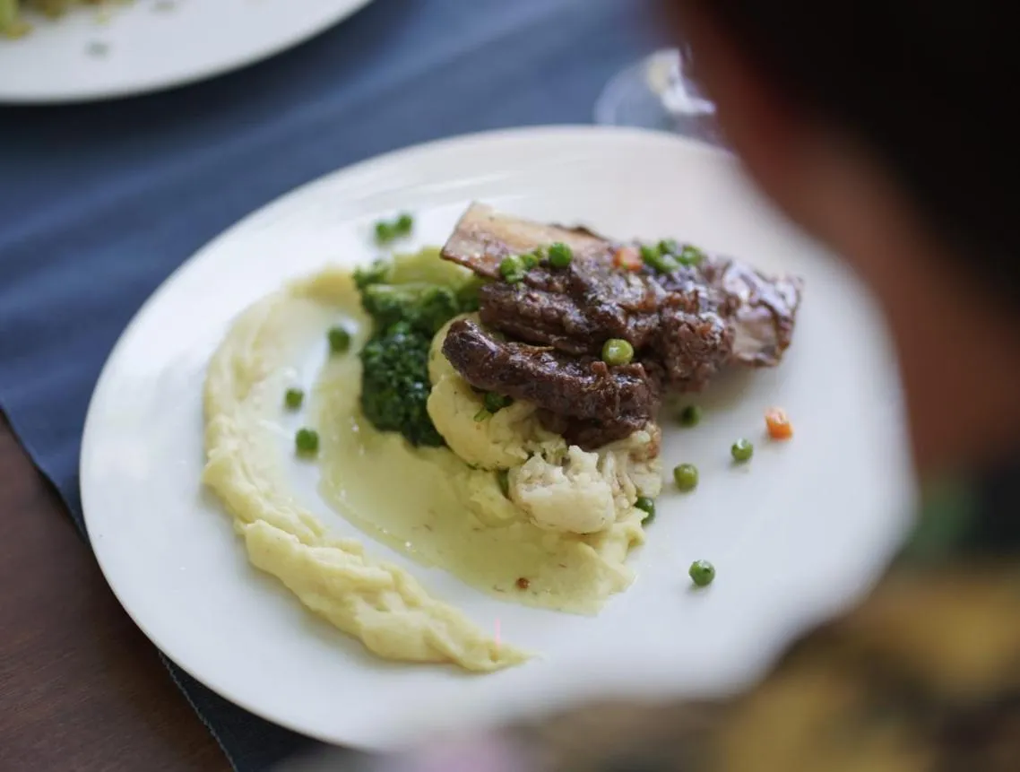 Restaurant/places to eat in Simge Pension