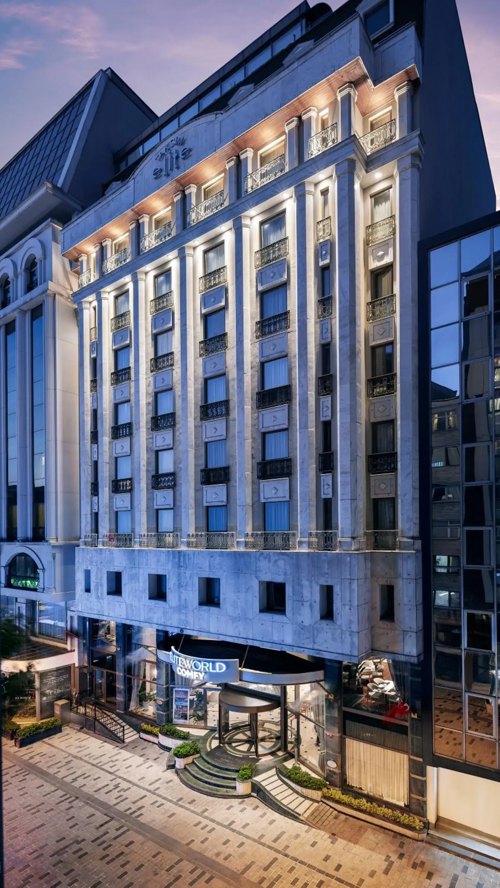 Property building in Elite World Comfy Istanbul Taksim Property building in Elite World Comfy Istanbul Taksim
