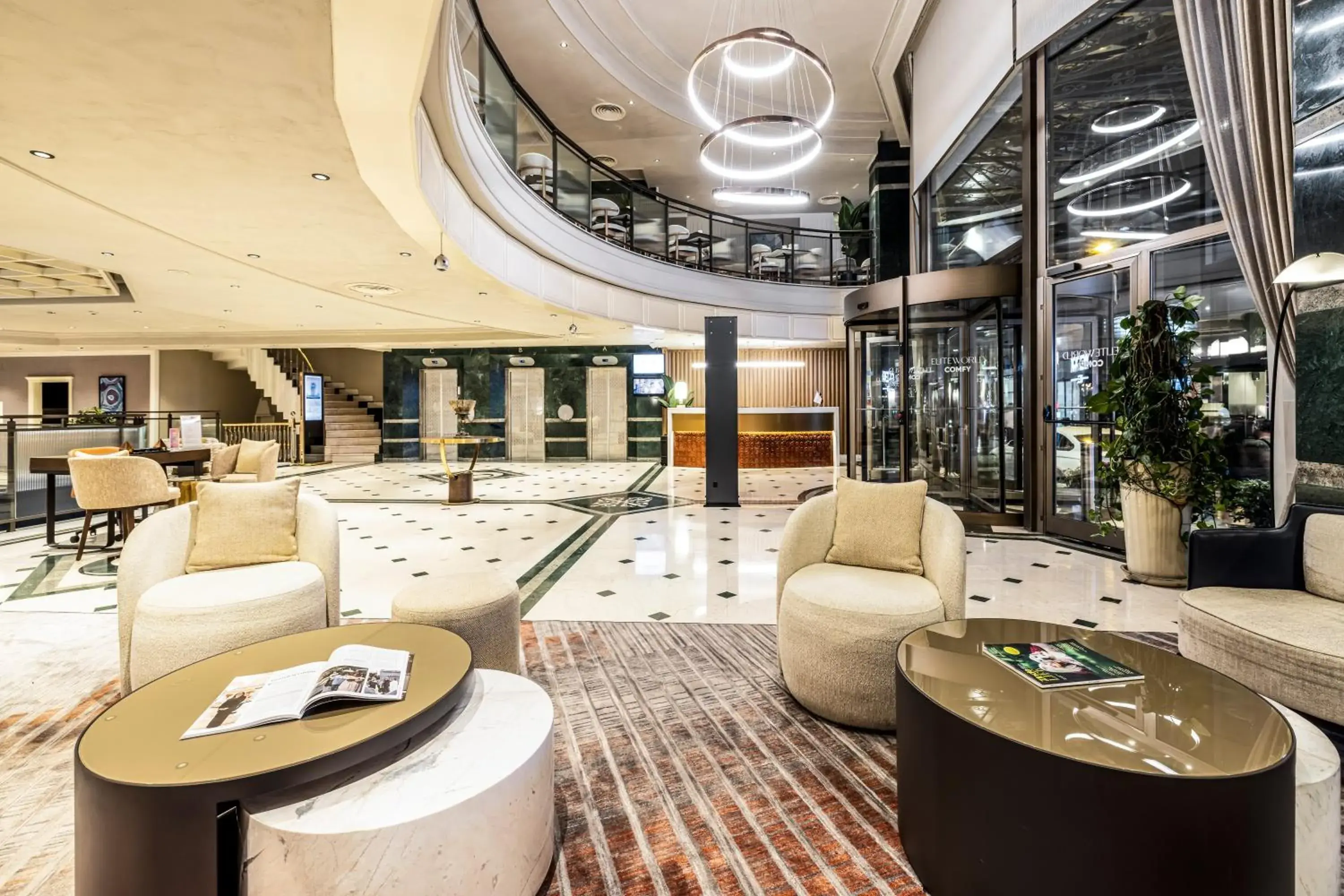 Lobby or reception in Elite World Comfy Istanbul Taksim Lobby or reception in Elite World Comfy Istanbul Taksim