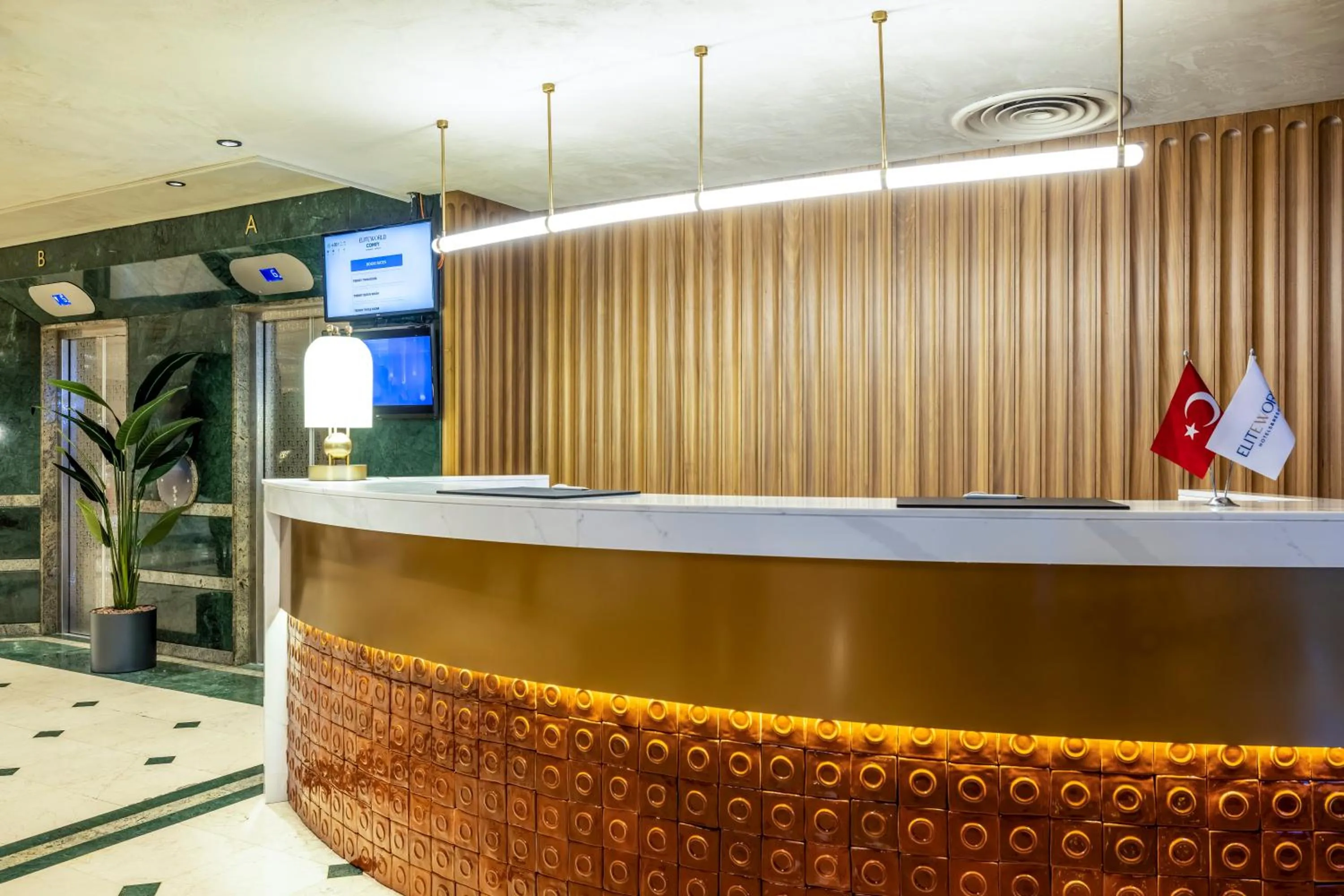Lobby or reception in Elite World Comfy Istanbul Taksim