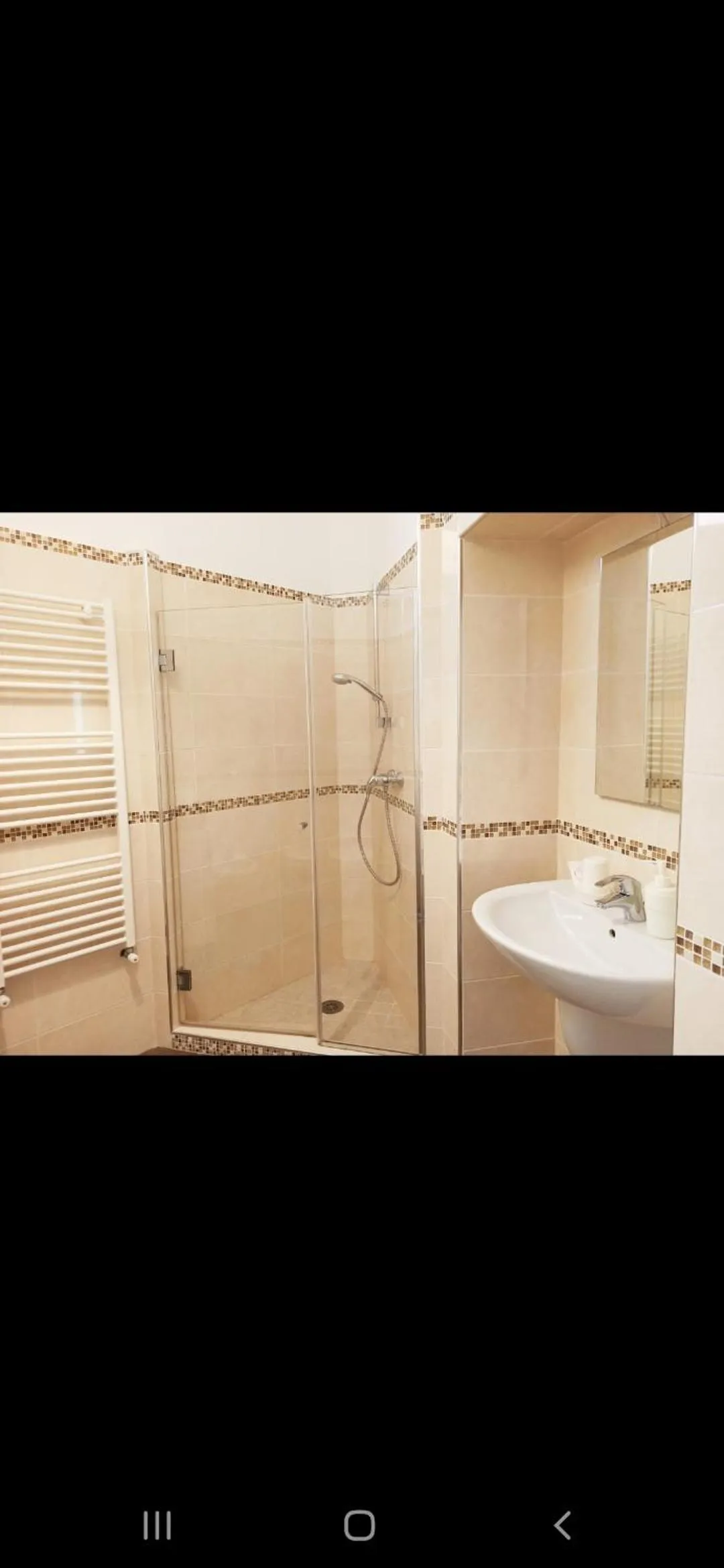 Shower in B&B L'Antico Ortale