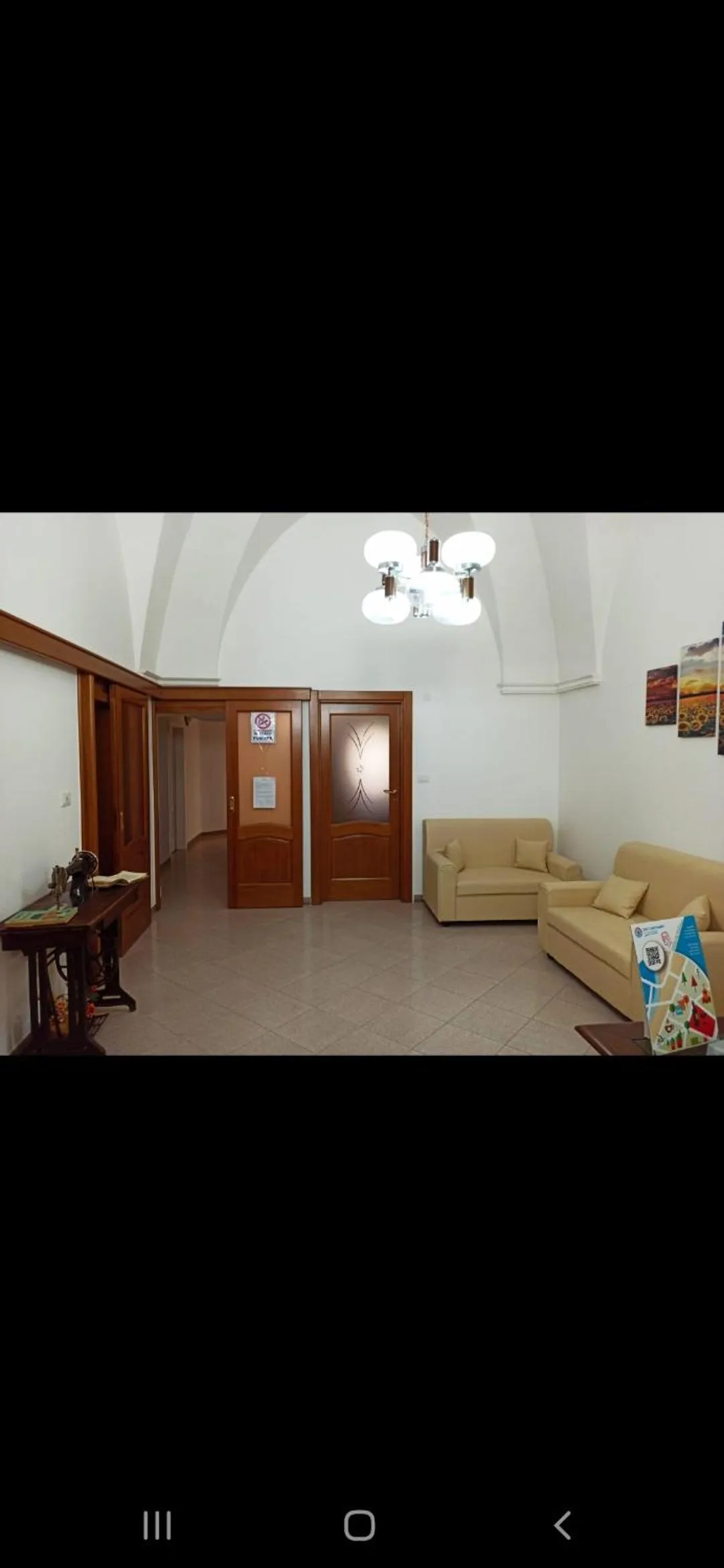 Seating area, Bed in B&B L'Antico Ortale