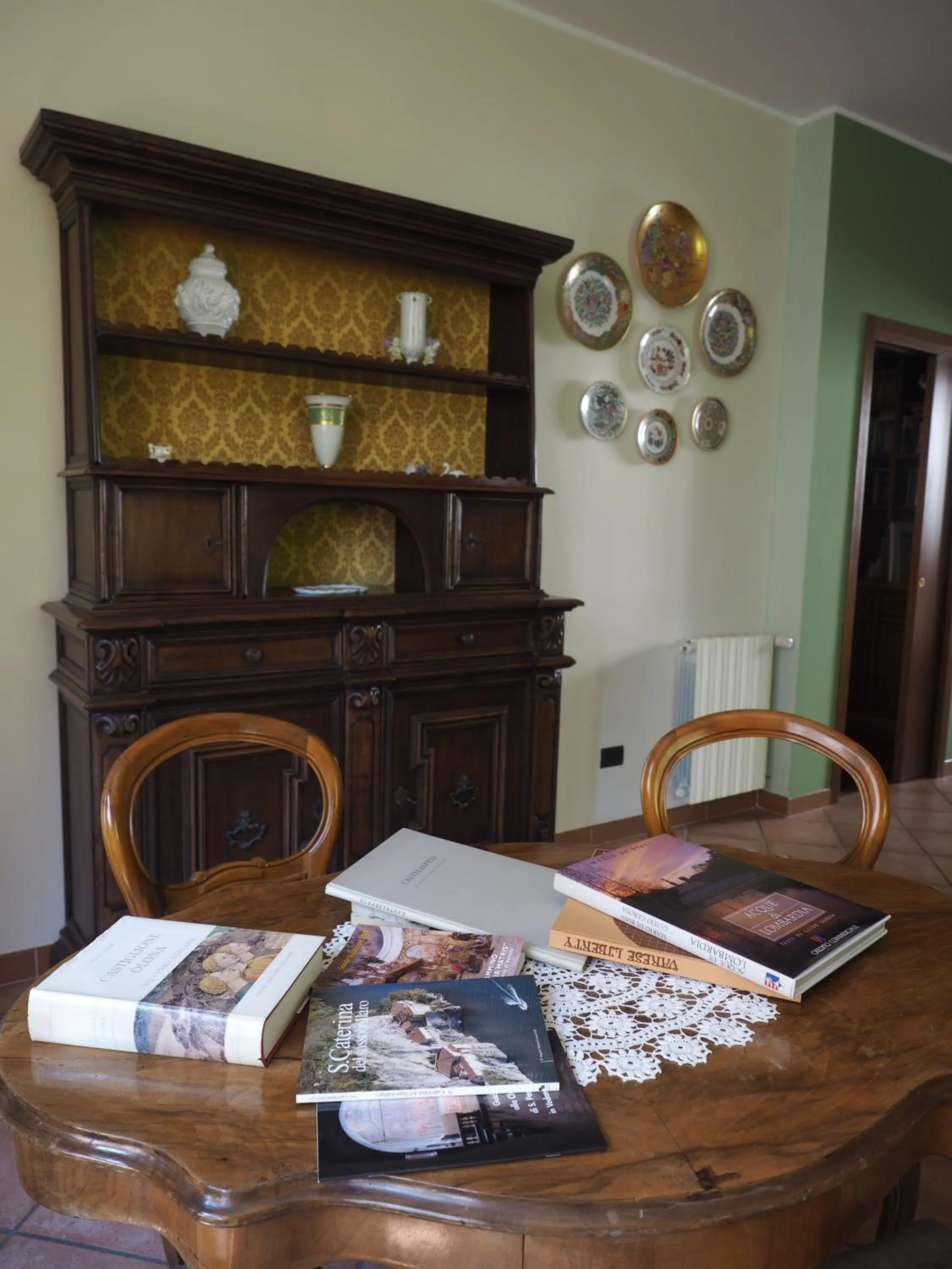 Seating area in Ca' Rosa Bed & Breakfast