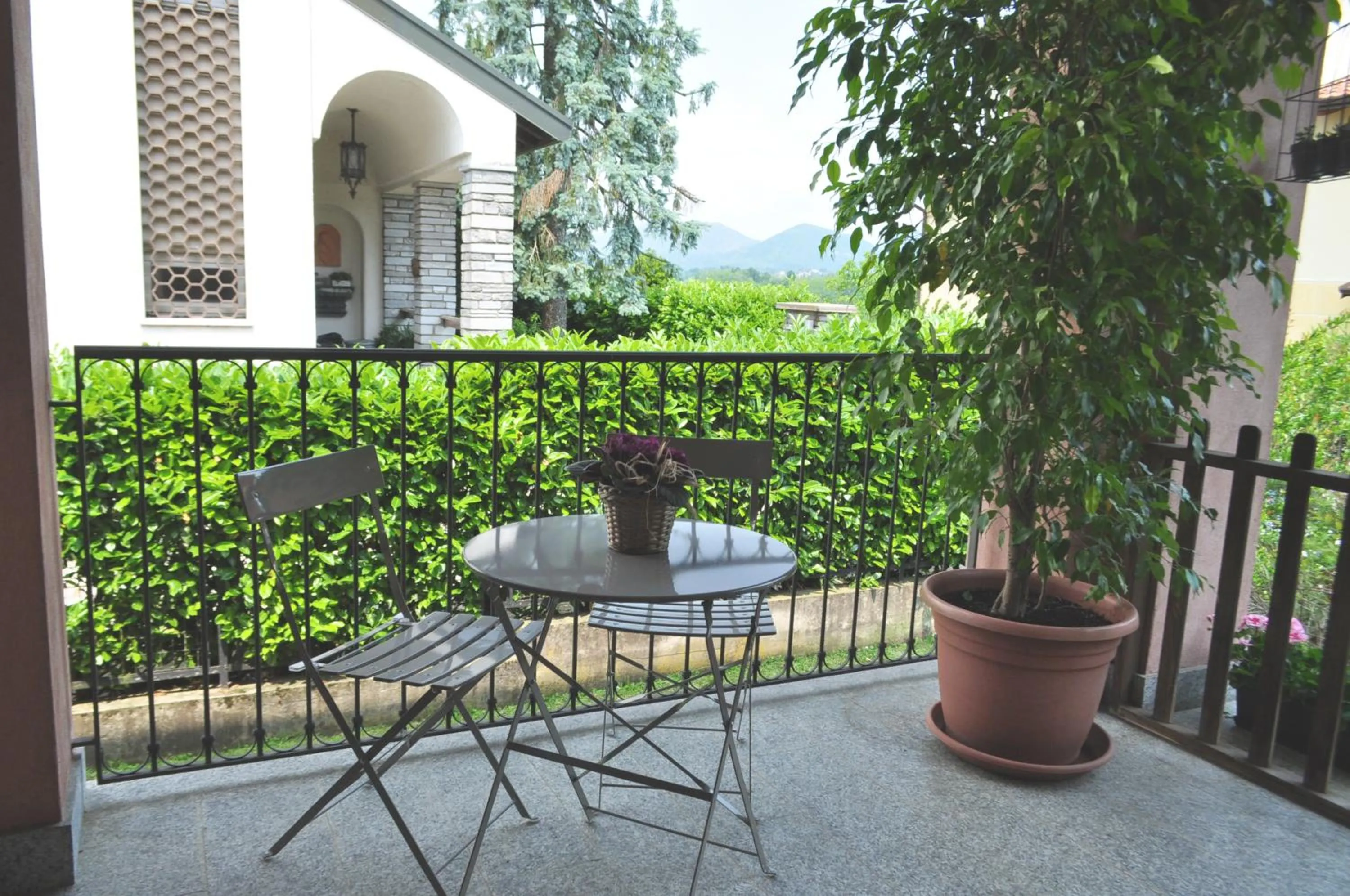 Patio in Ca' Rosa Bed & Breakfast