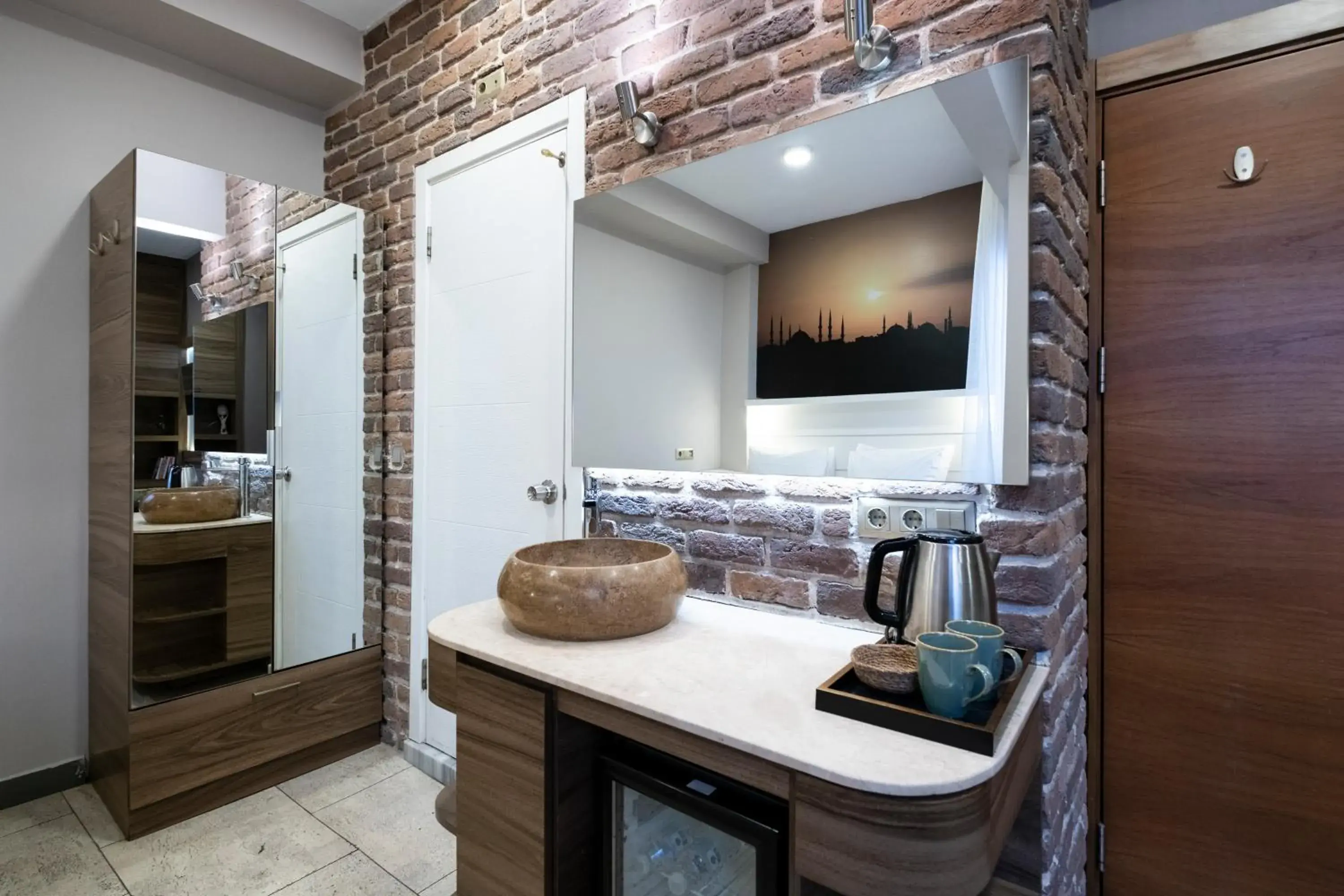 Kitchen or kitchenette in The Pera Hotel Kitchen or kitchenette in The Pera Hotel