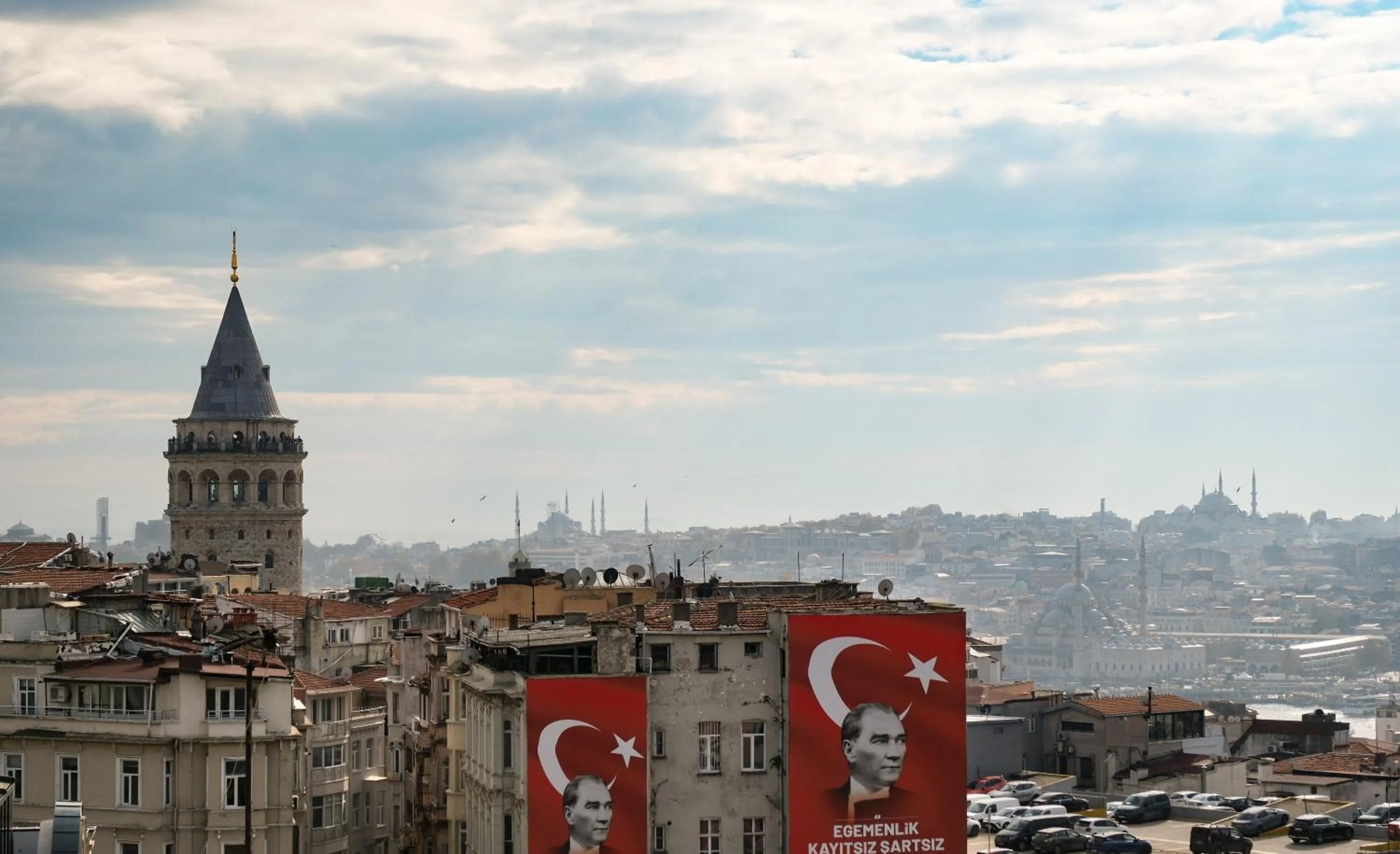 City view in The Pera Hotel