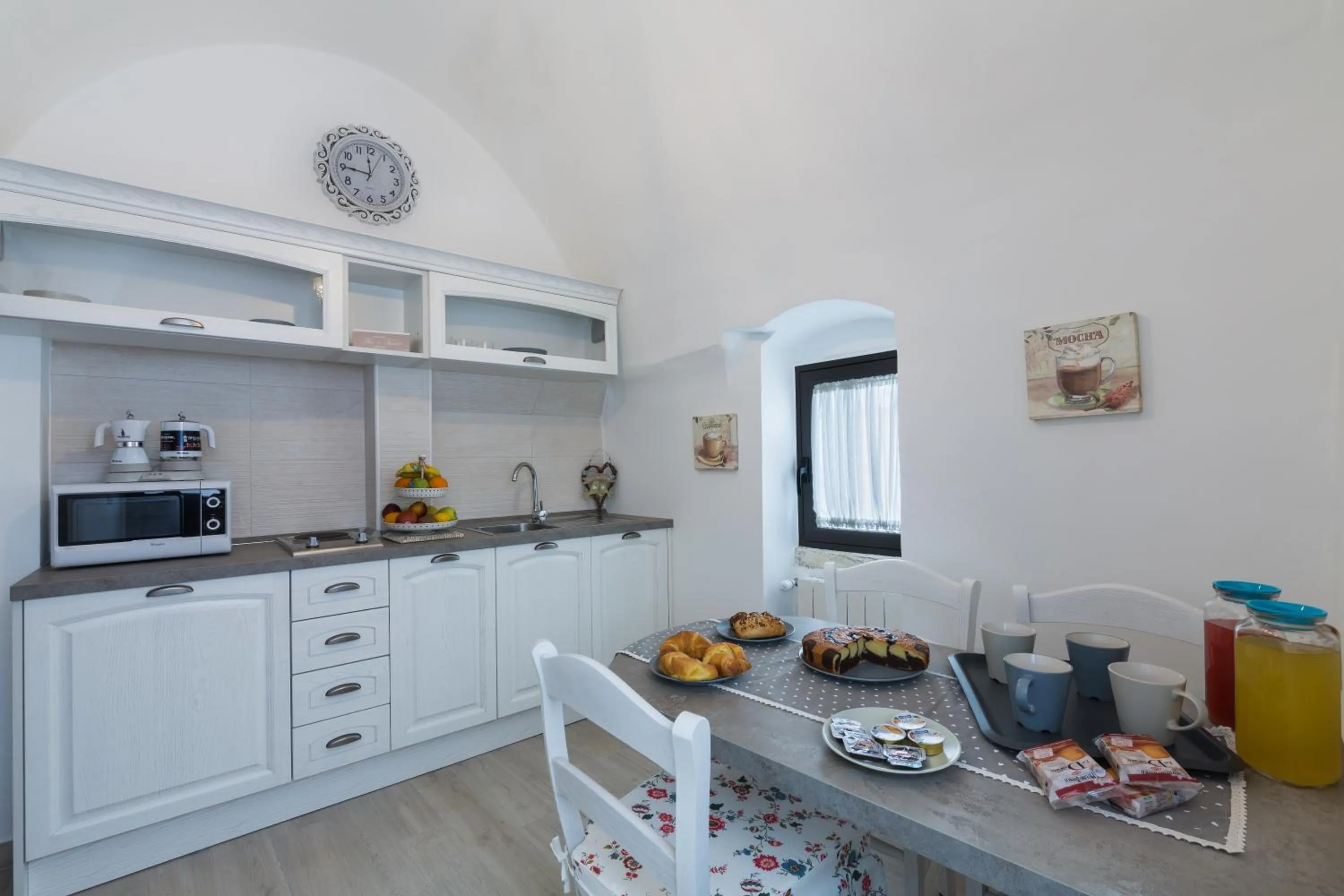 Kitchen or kitchenette in B&B Mimmo e Valeria