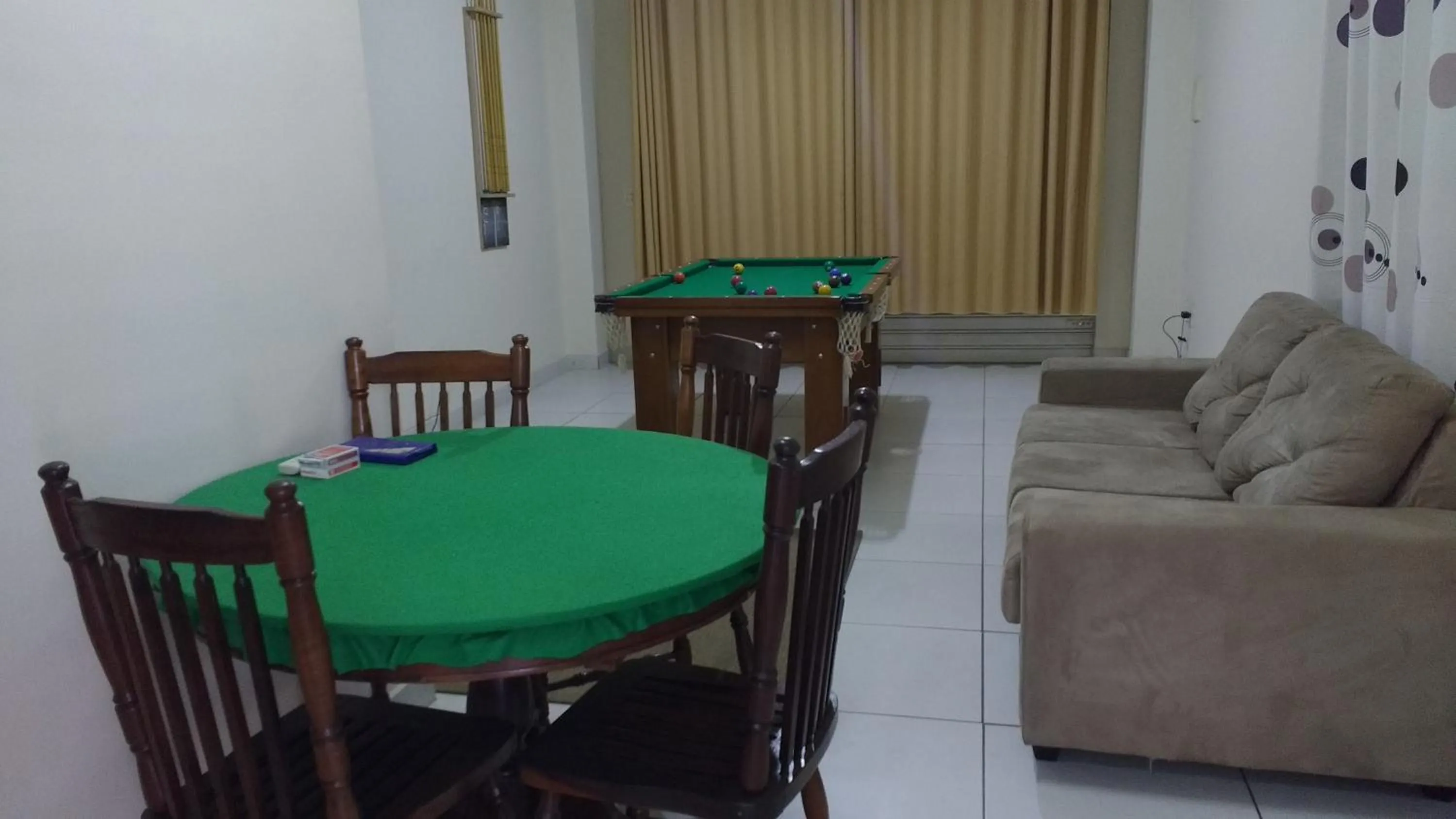 Communal lounge/ TV room in Hotel Maria Luiza